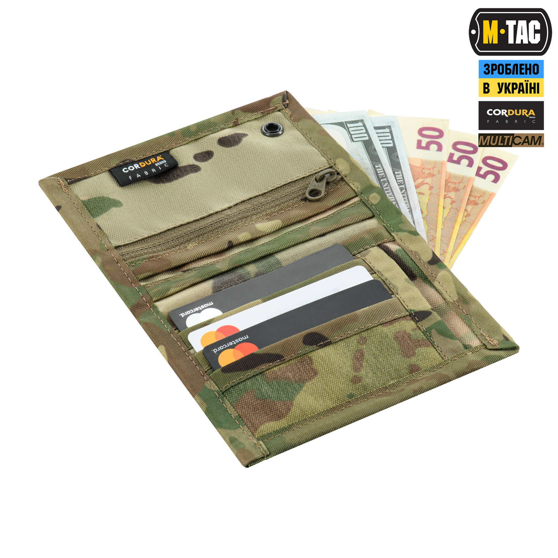 M-Tac гаманець Tactical Wallet Elite Multicam M-Tac гаманець Tactical Wallet Elite Multicam - Зображення 4