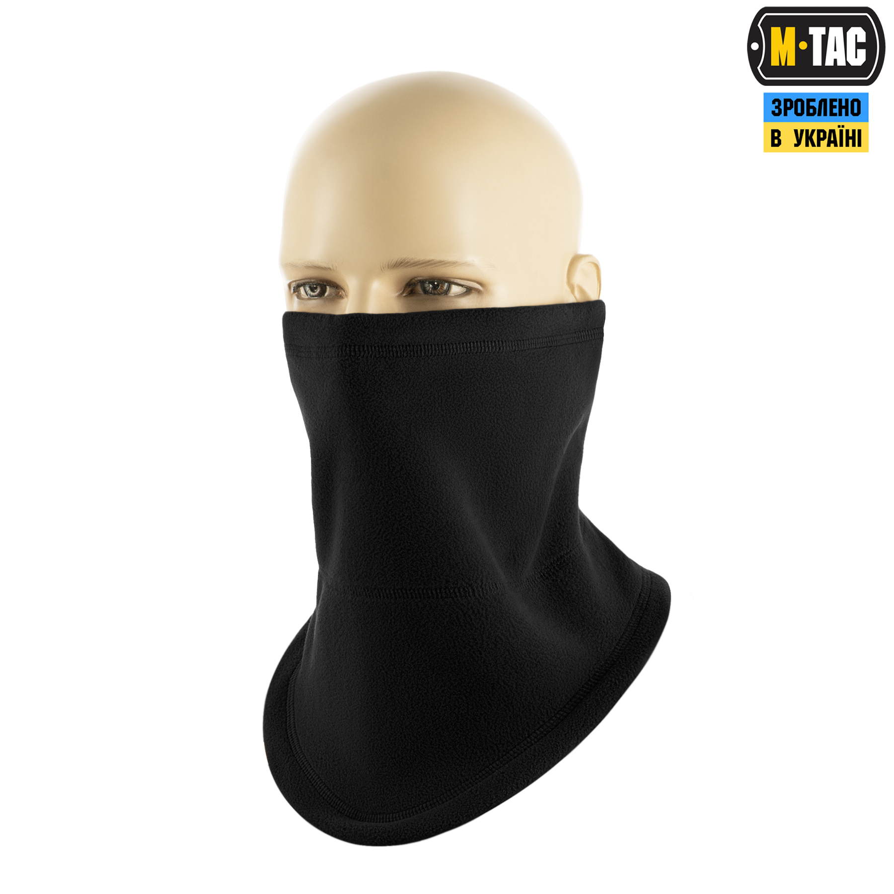 M-Tac шарф-труба анатомічний з затяжкою Elite фліс (320г/м2) Black M-Tac шарф-труба анатомічний з затяжкою Elite фліс (320г/м2) Black