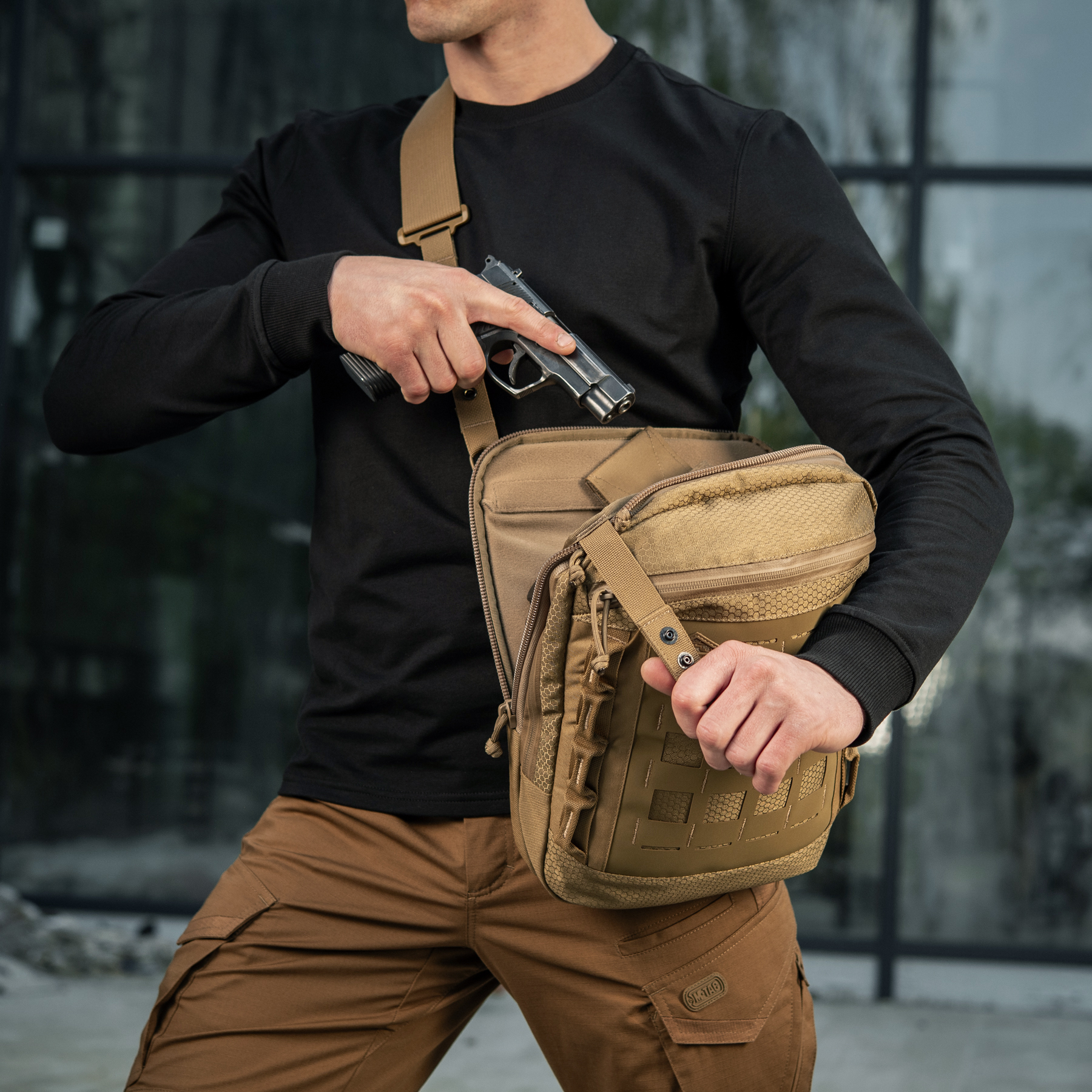 M-Tac сумка планшет Laser Cut Hex Coyote M-Tac сумка планшет Laser Cut Hex Coyote — изображение 29