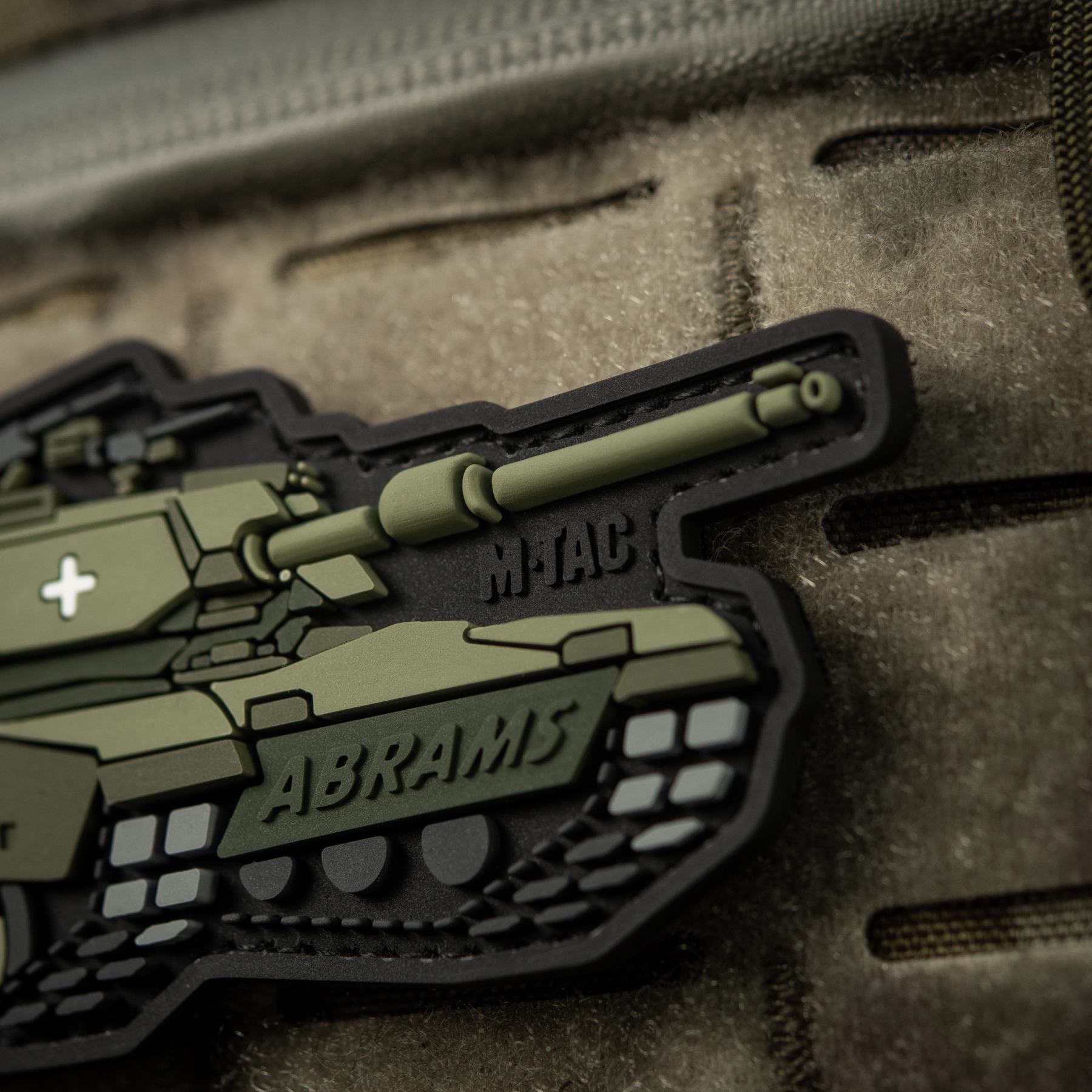 M-Tac нашивка ABRAMS (PVC) olive M-Tac нашивка ABRAMS (PVC) olive - Зображення 4