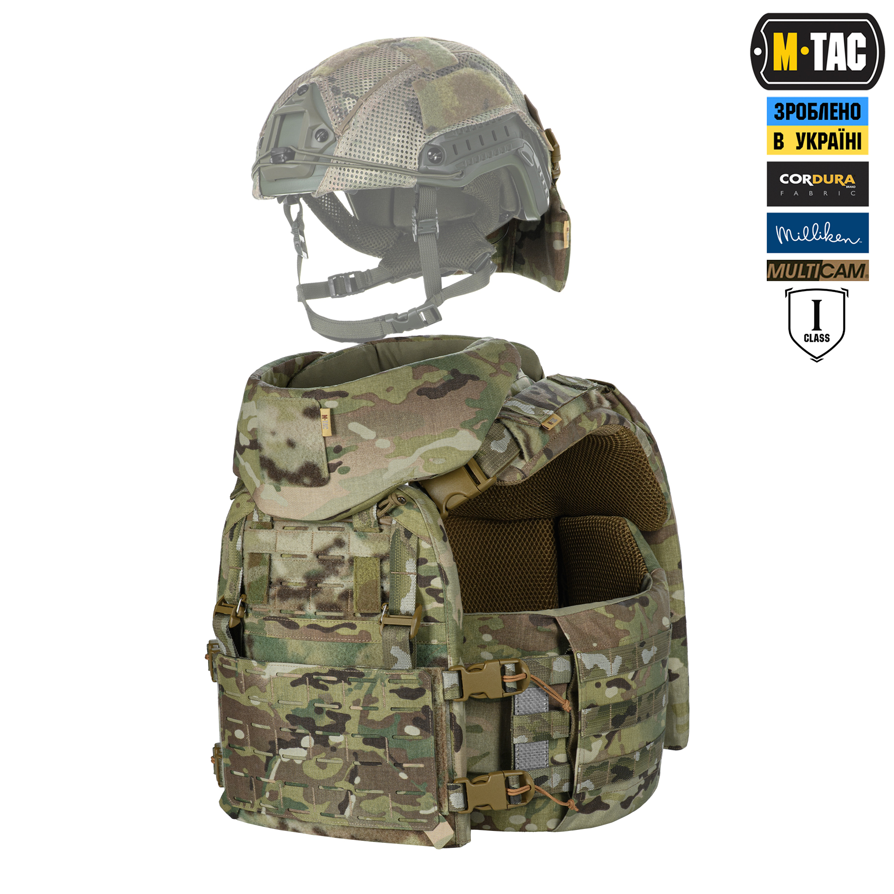 M-Tac Plate Carrier CORSET Elite FAST (розмір плити М) Multicam M-Tac Plate Carrier CORSET Elite FAST (розмір плити М) Multicam - Зображення 16