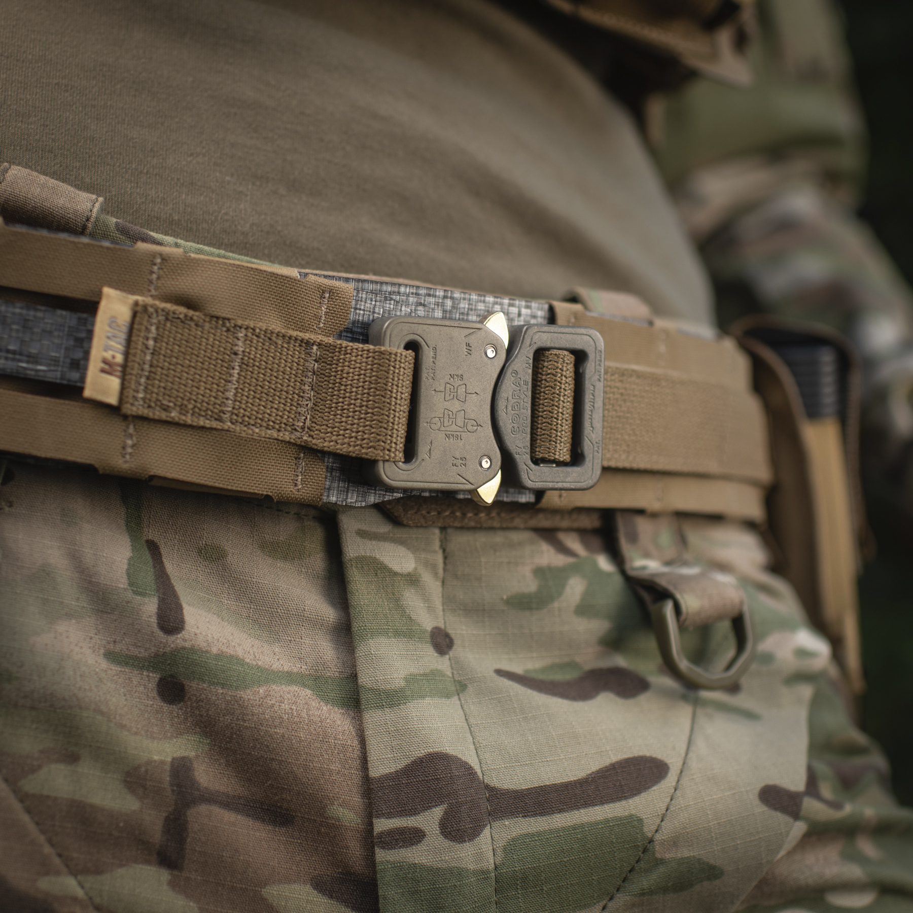 M-Tac ремінь Tiger Belt Cobra Buckle Coyote M-Tac ремінь Tiger Belt Cobra Buckle Coyote - Зображення 10