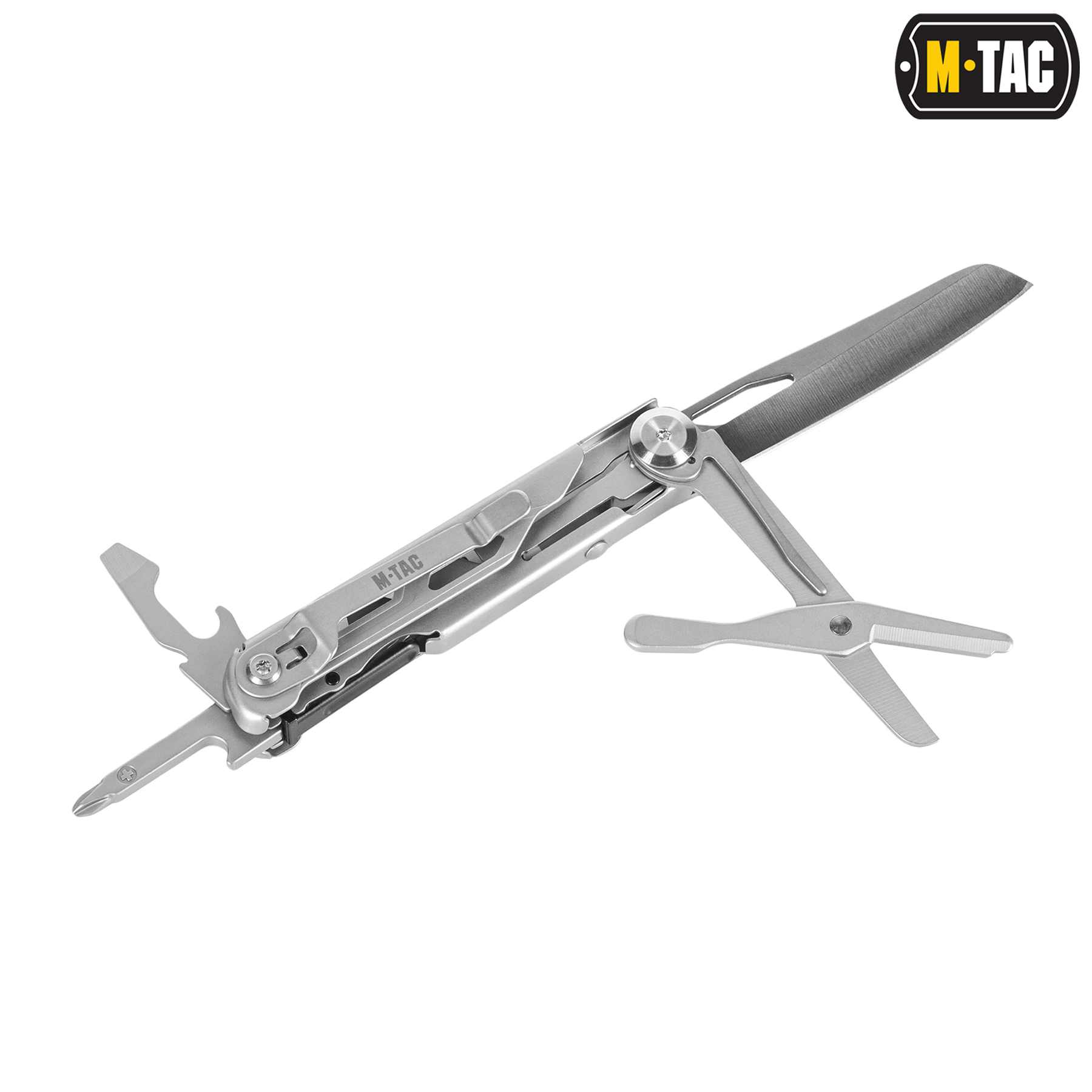 M-Tac нож складной малый (5 інструм.) Type 3 Steel M-Tac нож складной малый (5 інструм.) Type 3 Steel