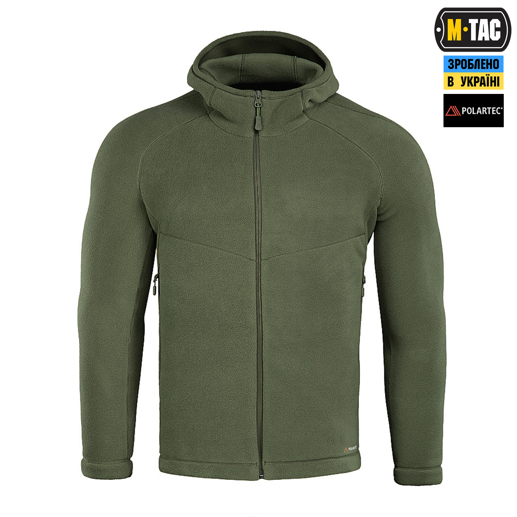 M-Tac кофта Sprint Fleece Polartec Army Olive M-Tac кофта Sprint Fleece Polartec Army Olive - Зображення 2