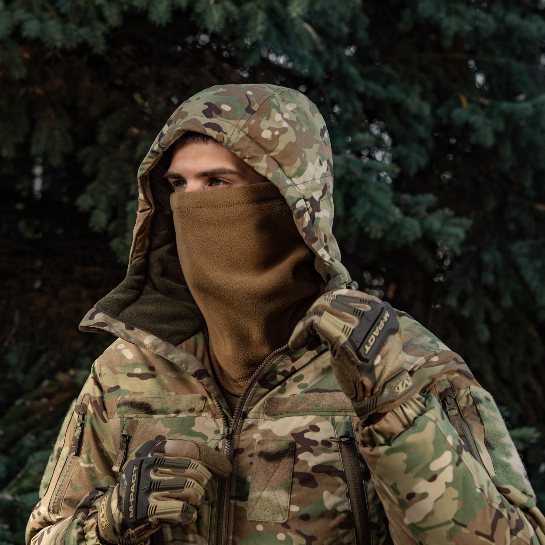 M-Tac шарф-труба Elite короткий з затяжкою фліс (320г/м2) Coyote Brown M-Tac шарф-труба Elite короткий з затяжкою фліс (320г/м2) Coyote Brown — изображение 6