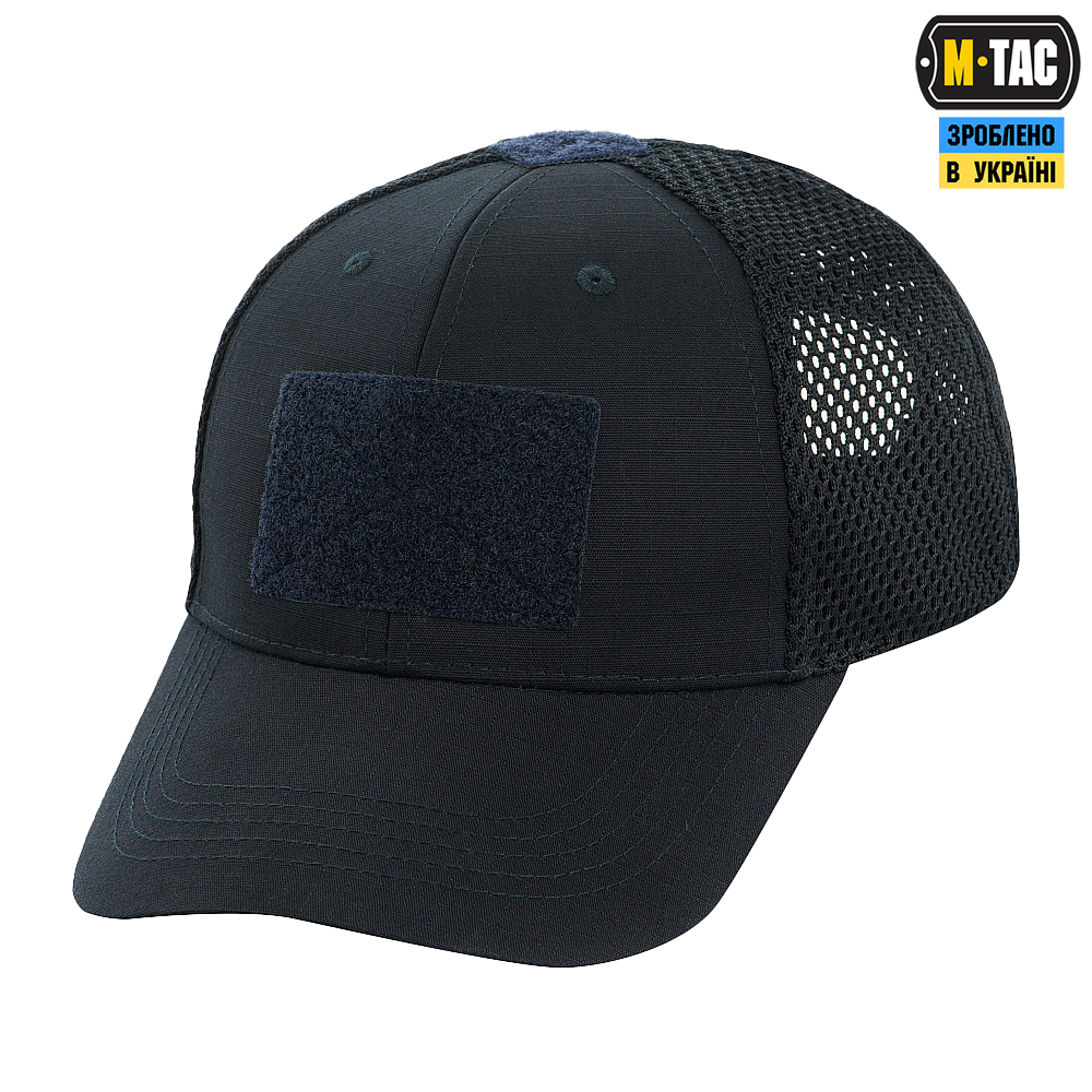 M-Tac бейсболка тактична з сіткою Elite Flex Dark Navy Blue M-Tac бейсболка тактична з сіткою Elite Flex Dark Navy Blue — изображение 4