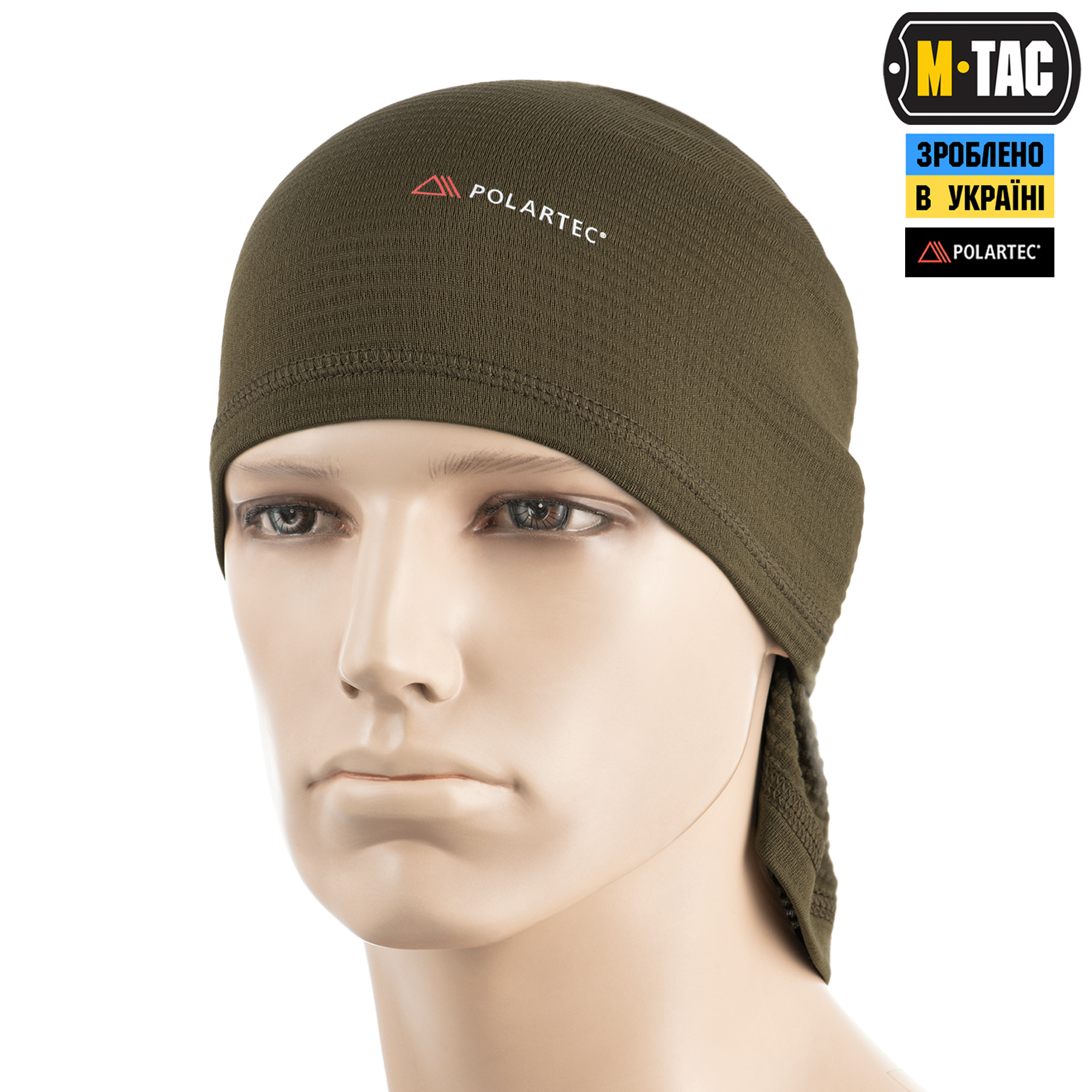 M-Tac шарф-труба Polartec Power Grid Dark Olive M-Tac шарф-труба Polartec Power Grid Dark Olive — изображение 5