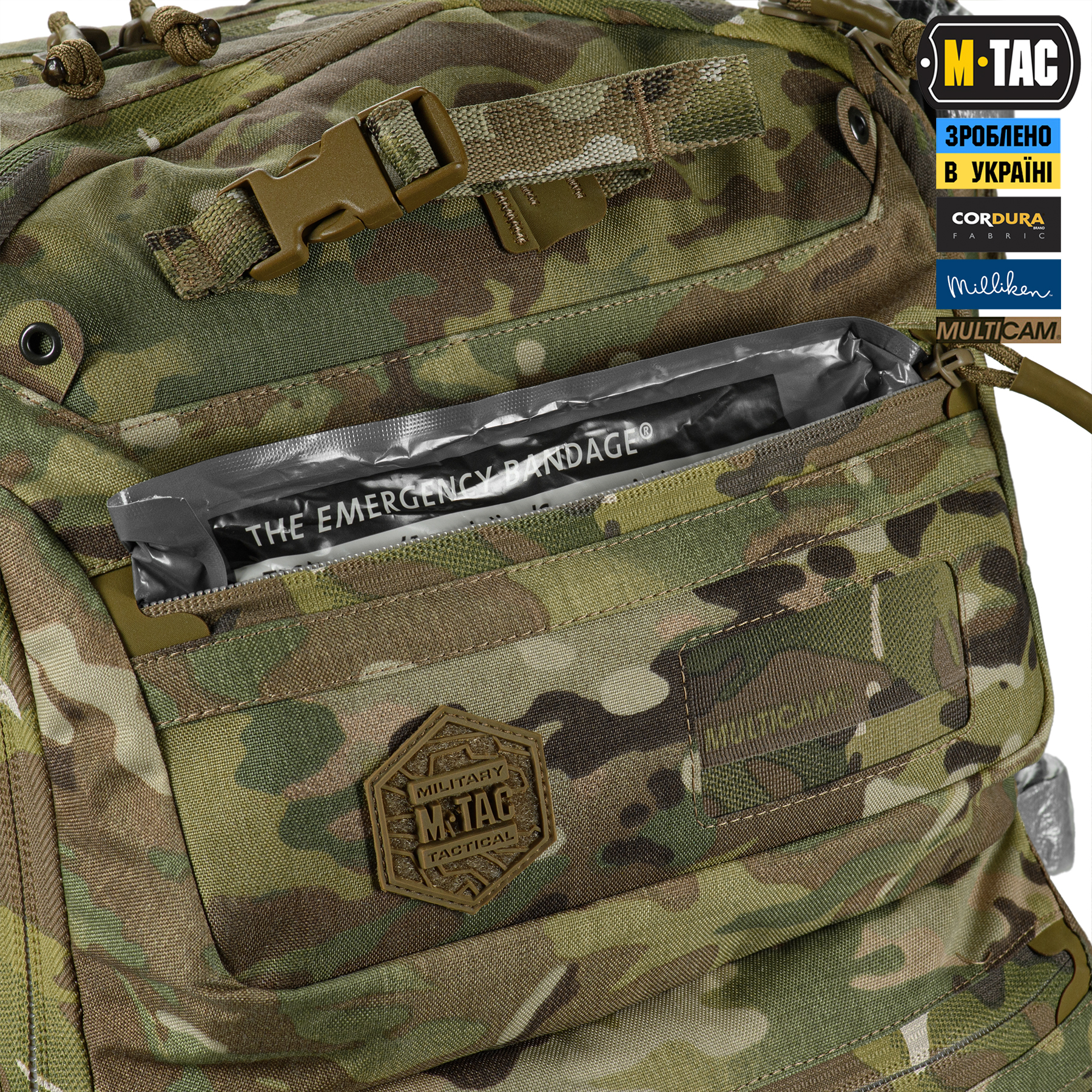 M-Tac наплічник бойового медика Elite Multicam M-Tac наплічник бойового медика Elite Multicam - Зображення 29