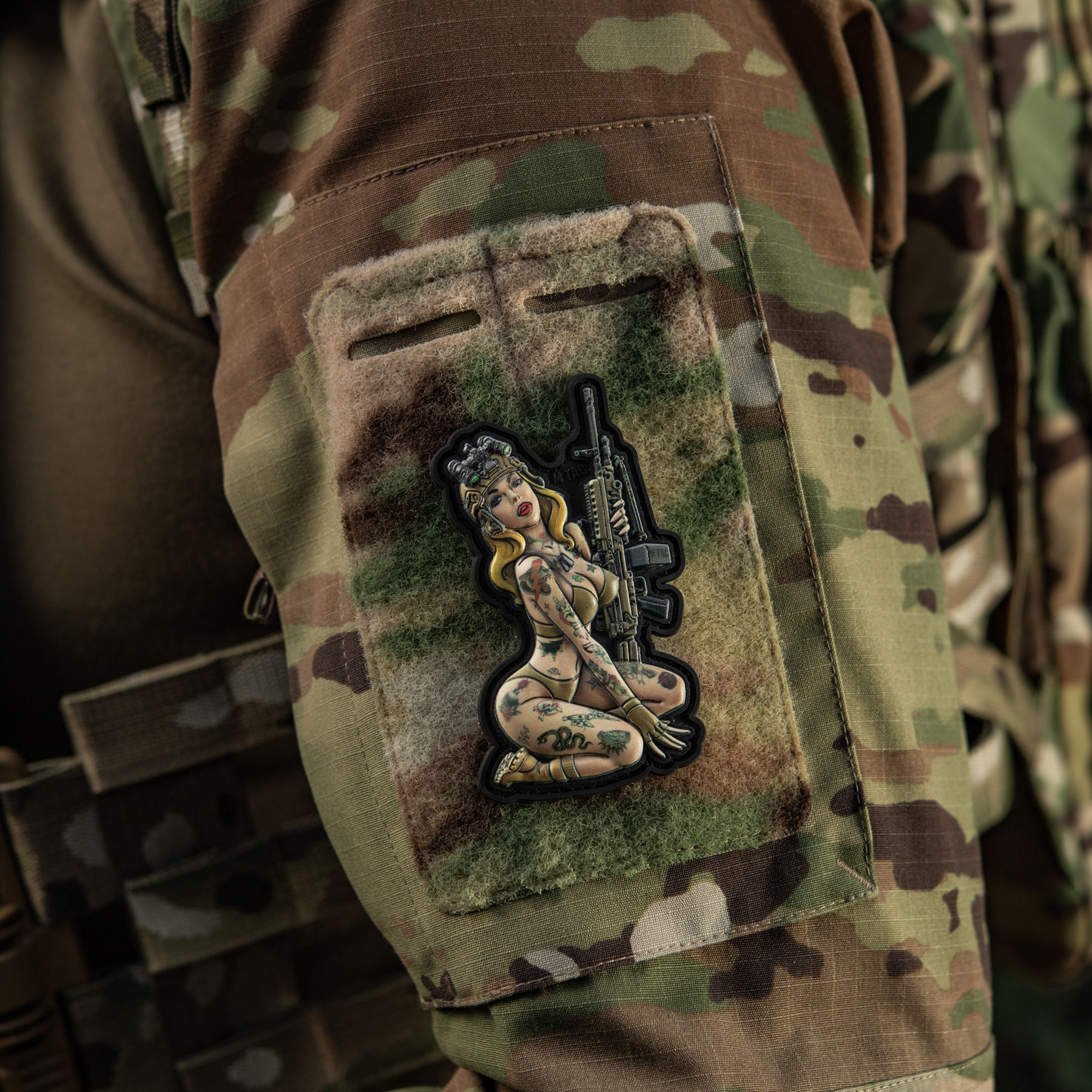 M-Tac нашивка Tactical girl №5 PVC Hooligan M-Tac нашивка Tactical girl №5 PVC Hooligan - Зображення 8