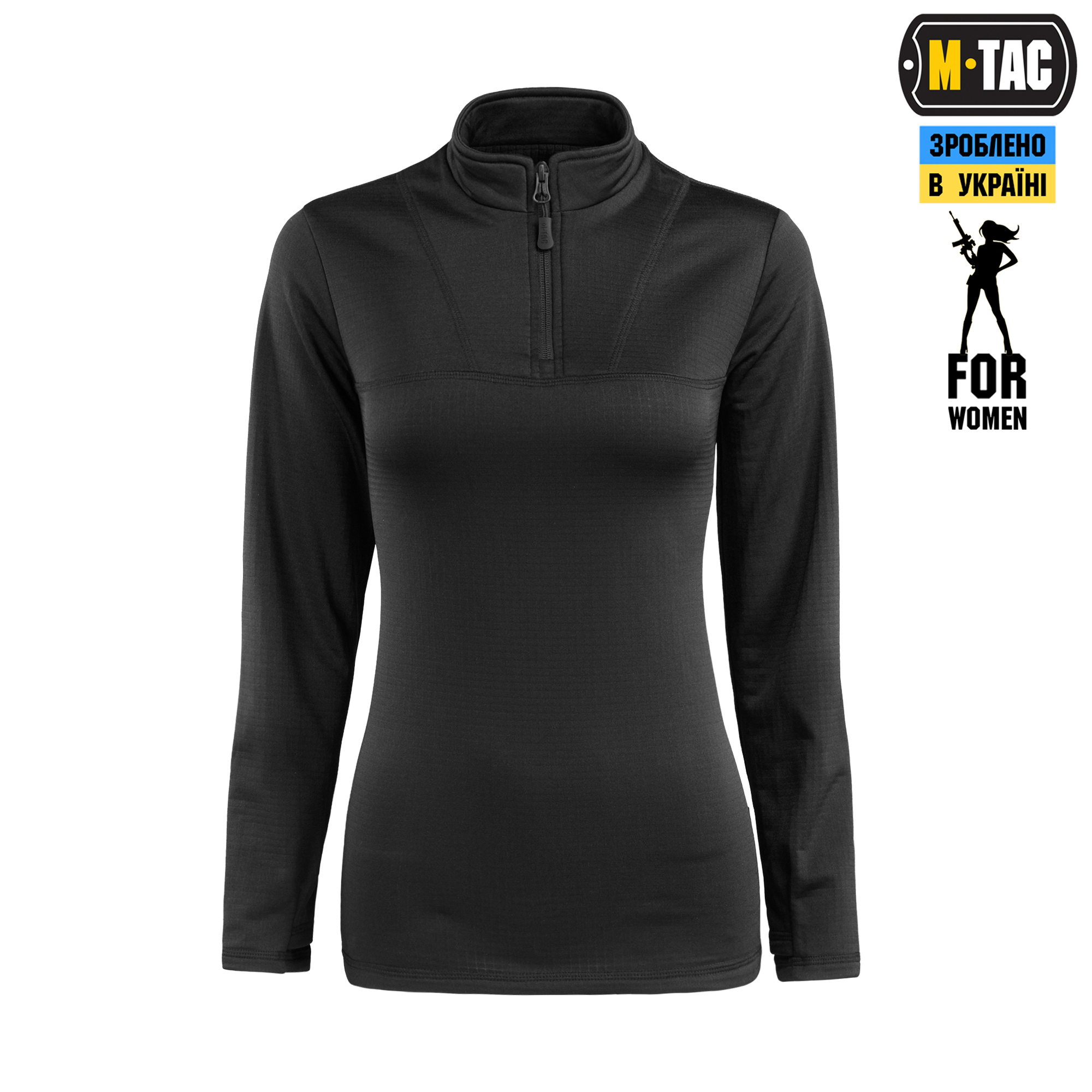 M-Tac термосорочка фліс Delta Level 2 Lady Black M-Tac термосорочка фліс Delta Level 2 Lady Black — изображение 2