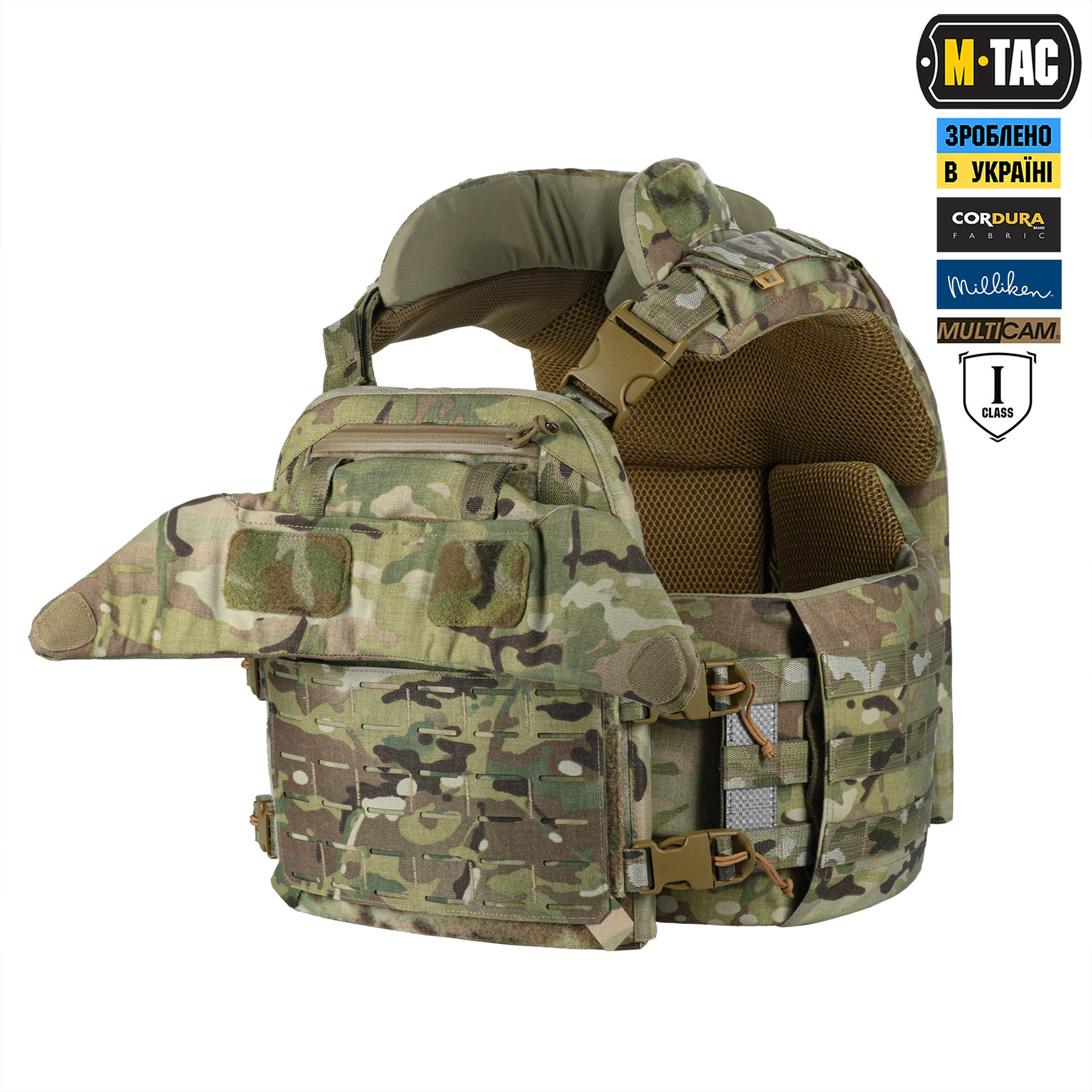 M-Tac Plate Carrier CORSET Elite FAST (розмір плити М) Multicam M-Tac Plate Carrier CORSET Elite FAST (розмір плити М) Multicam - Зображення 12