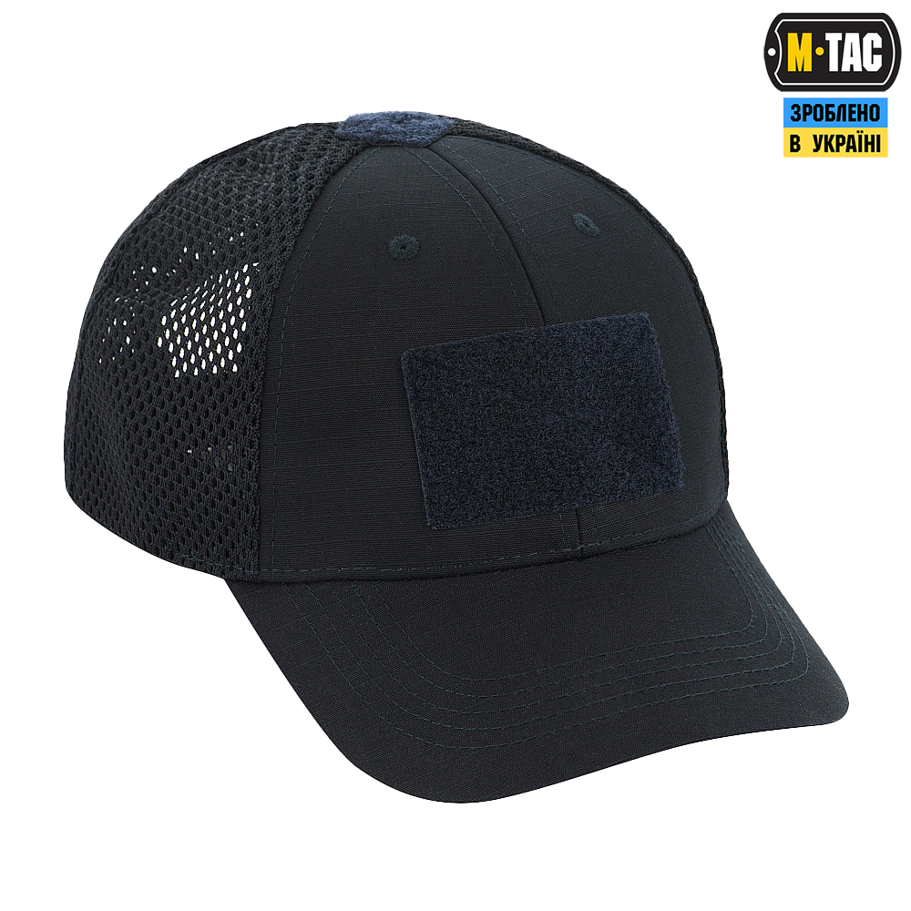 M-Tac бейсболка тактична з сіткою Elite Flex Dark Navy Blue M-Tac бейсболка тактична з сіткою Elite Flex Dark Navy Blue — изображение 5