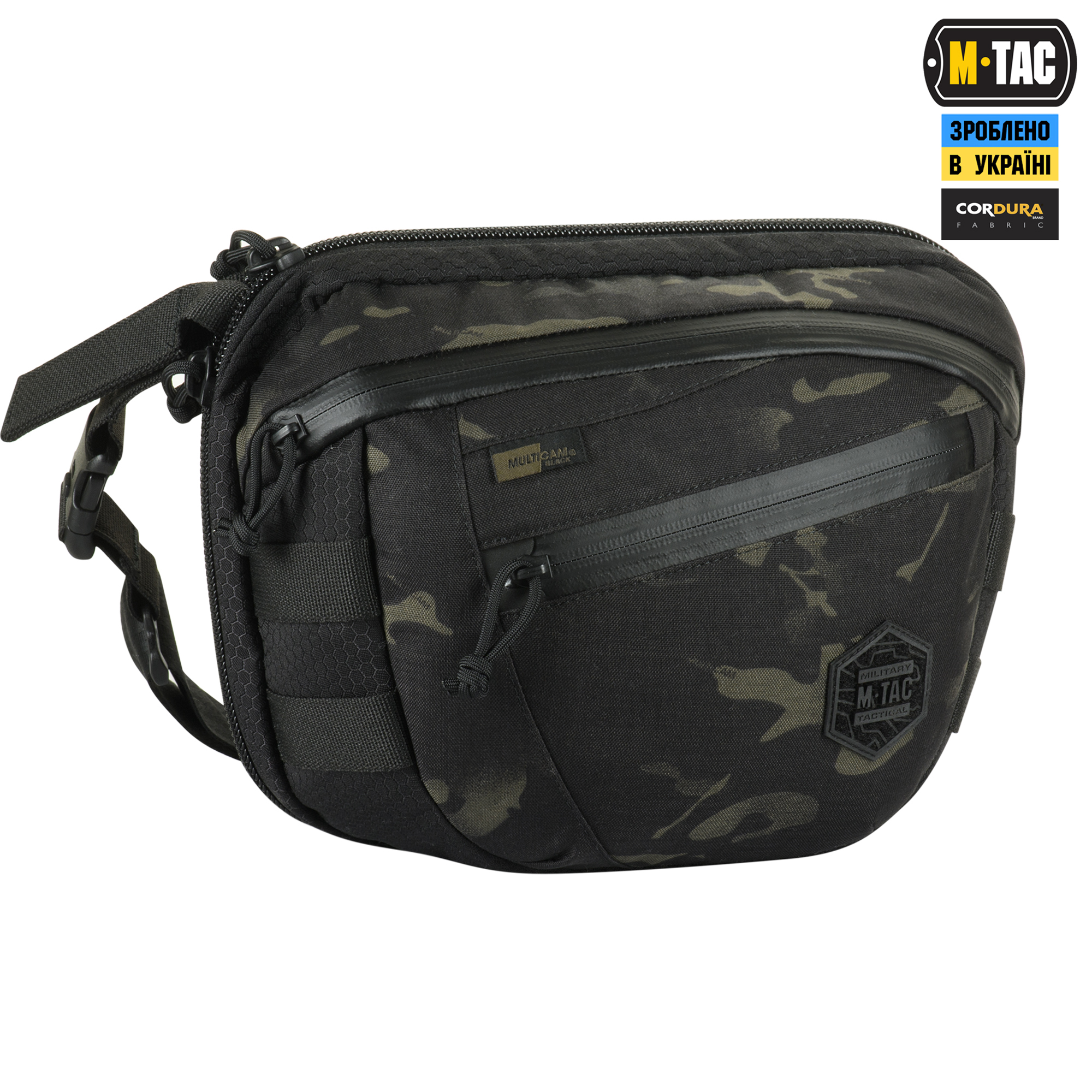 M-Tac сумка Sphaera Hex Hardsling Bag Large Elite Multicam Black/Black M-Tac сумка Sphaera Hex Hardsling Bag Large Elite Multicam Black/Black - Зображення 3