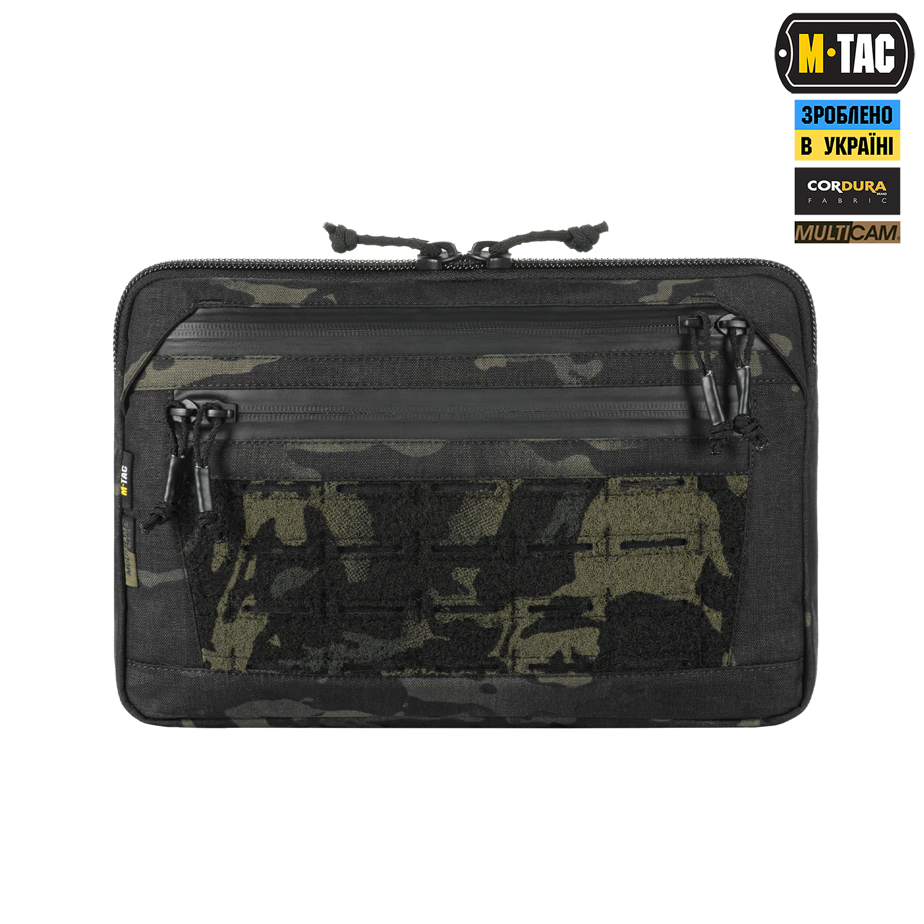 M-Tac сумка Admin Bag Medium Elite з липучкою Multicam Black/Black M-Tac сумка Admin Bag Medium Elite з липучкою Multicam Black/Black - Зображення 2
