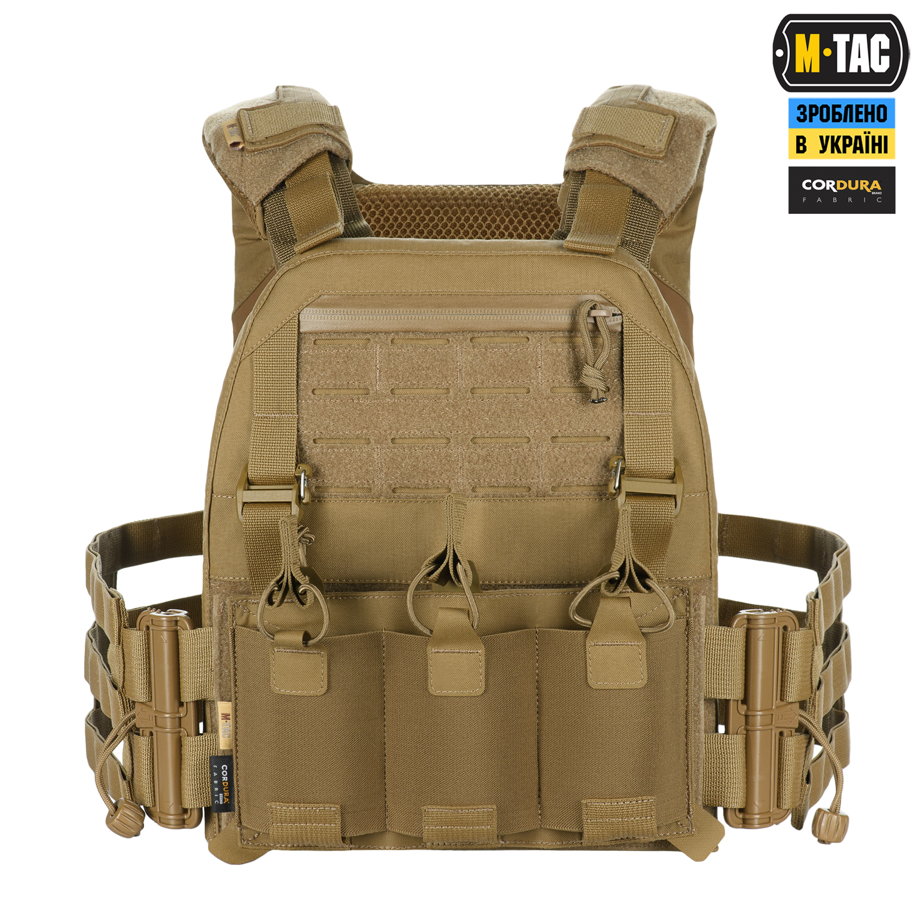 M-Tac плитоноска Cuirass Elite Coyote M-Tac плитоноска Cuirass Elite Coyote - Зображення 2