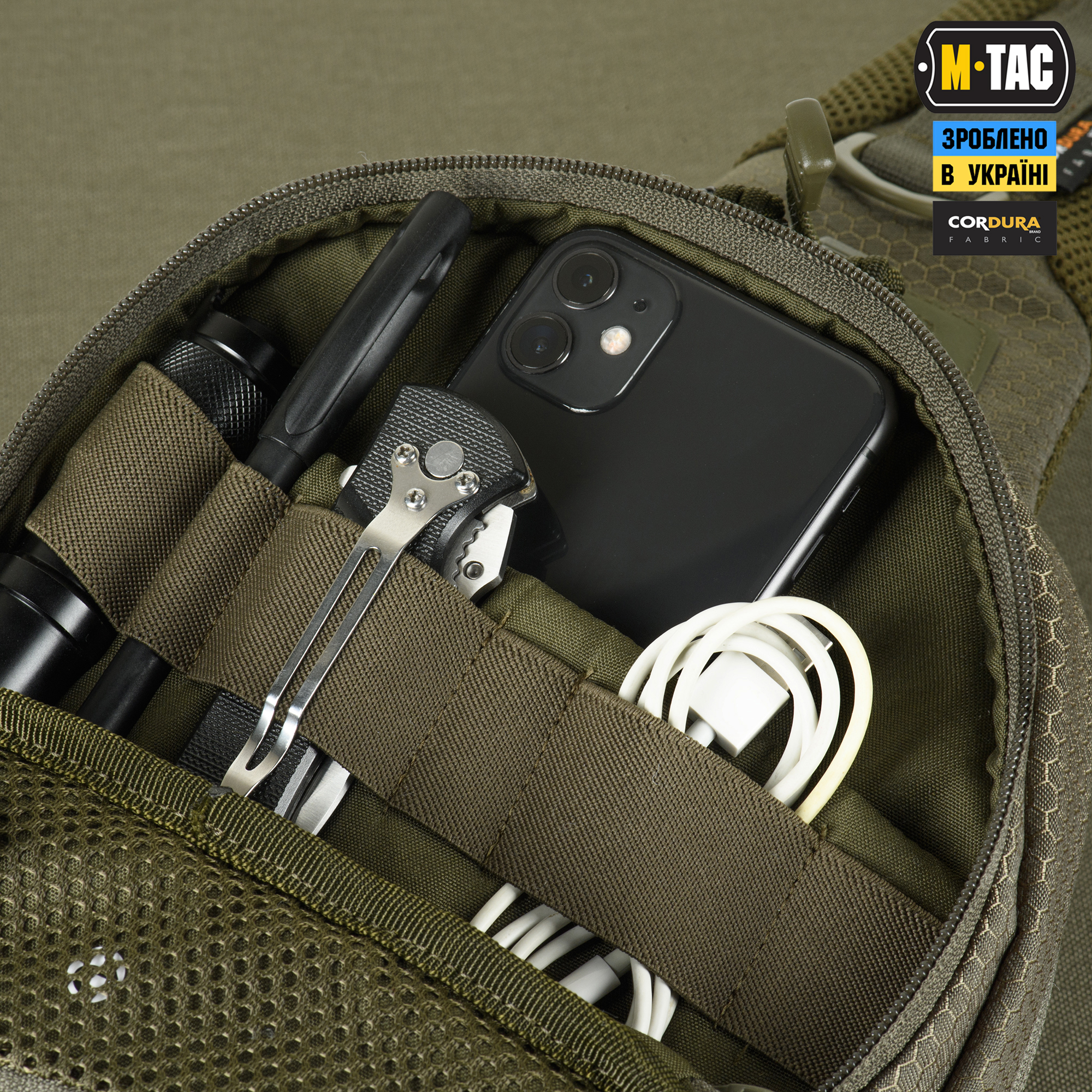 M-Tac сумка Buckler Bag Elite Hex Ranger Green M-Tac сумка Buckler Bag Elite Hex Ranger Green - Зображення 7
