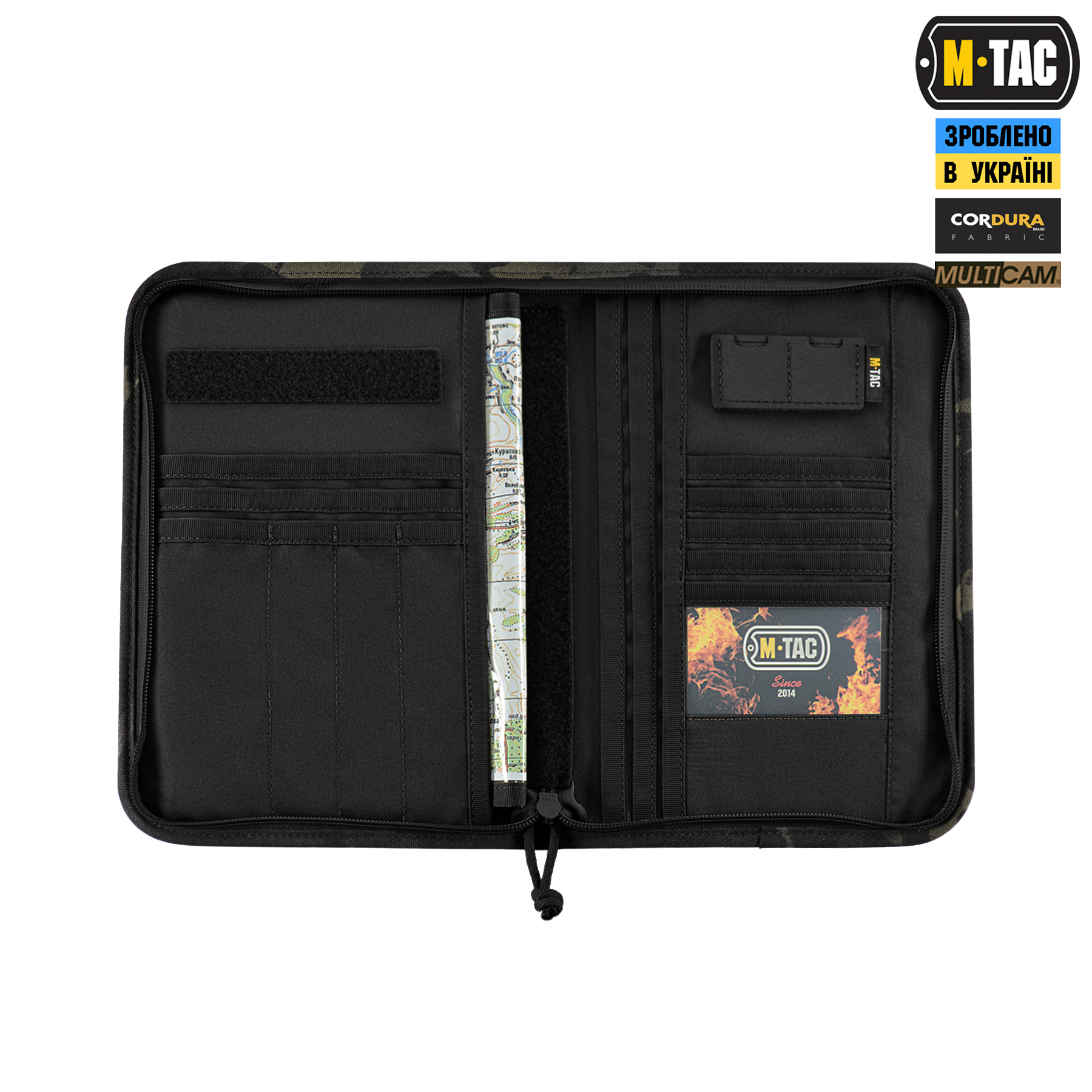 M-Tac планшет-органайзер А5 Elite Multicam Black M-Tac планшет-органайзер А5 Elite Multicam Black — изображение 4