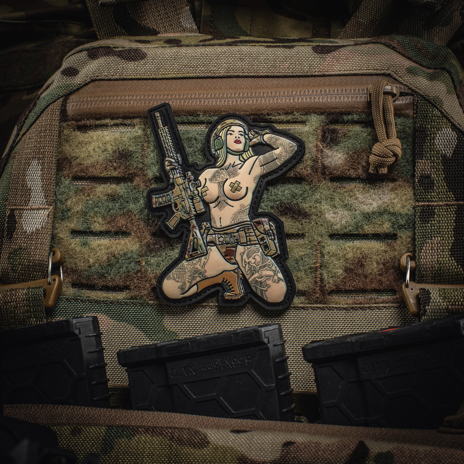 M-Tac нашивка Tactical girl Skandinavik PVC MC M-Tac нашивка Tactical girl Skandinavik PVC MC — изображение 3