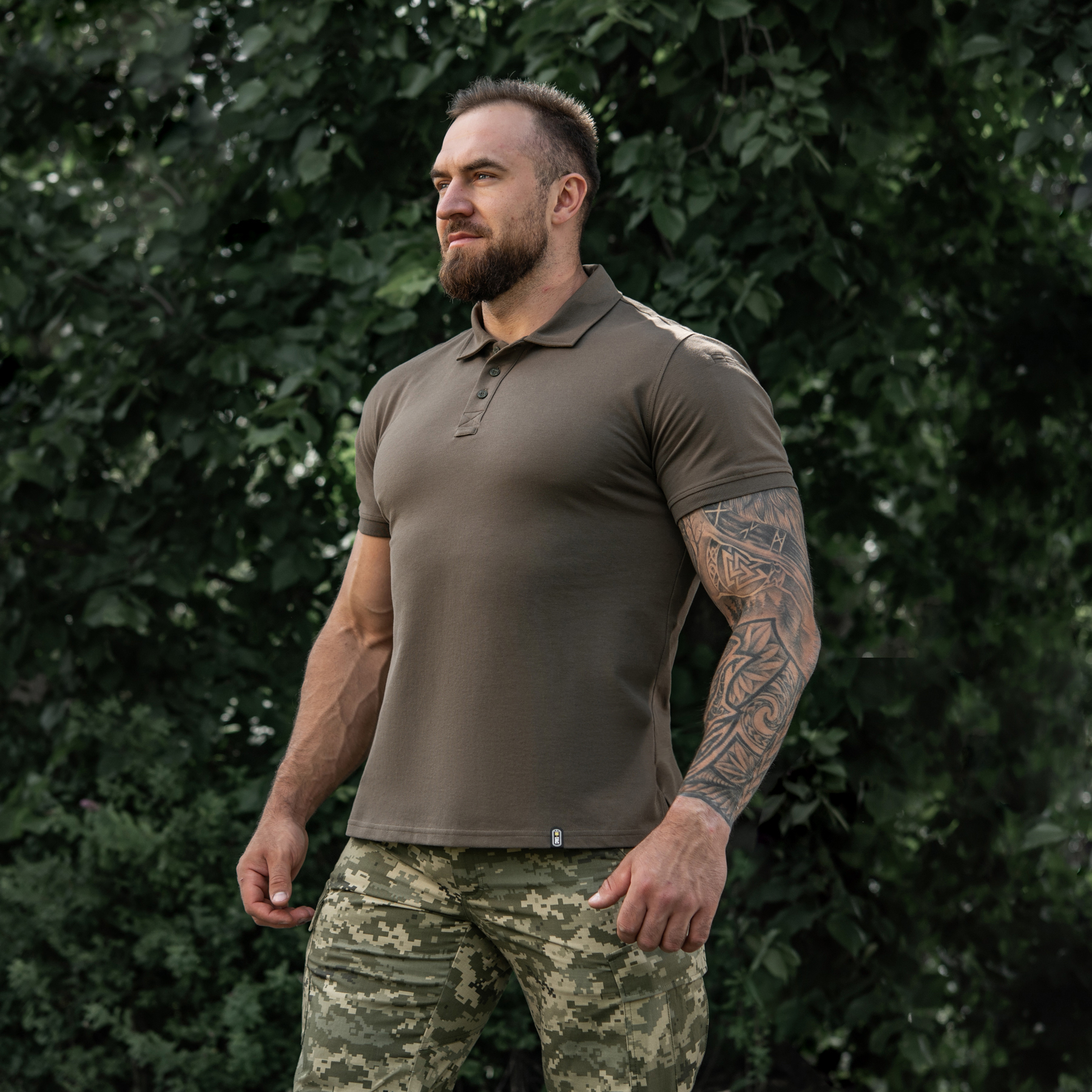 M-Tac поло Basic 65/35 Dark Olive M-Tac поло Basic 65/35 Dark Olive - Зображення 7