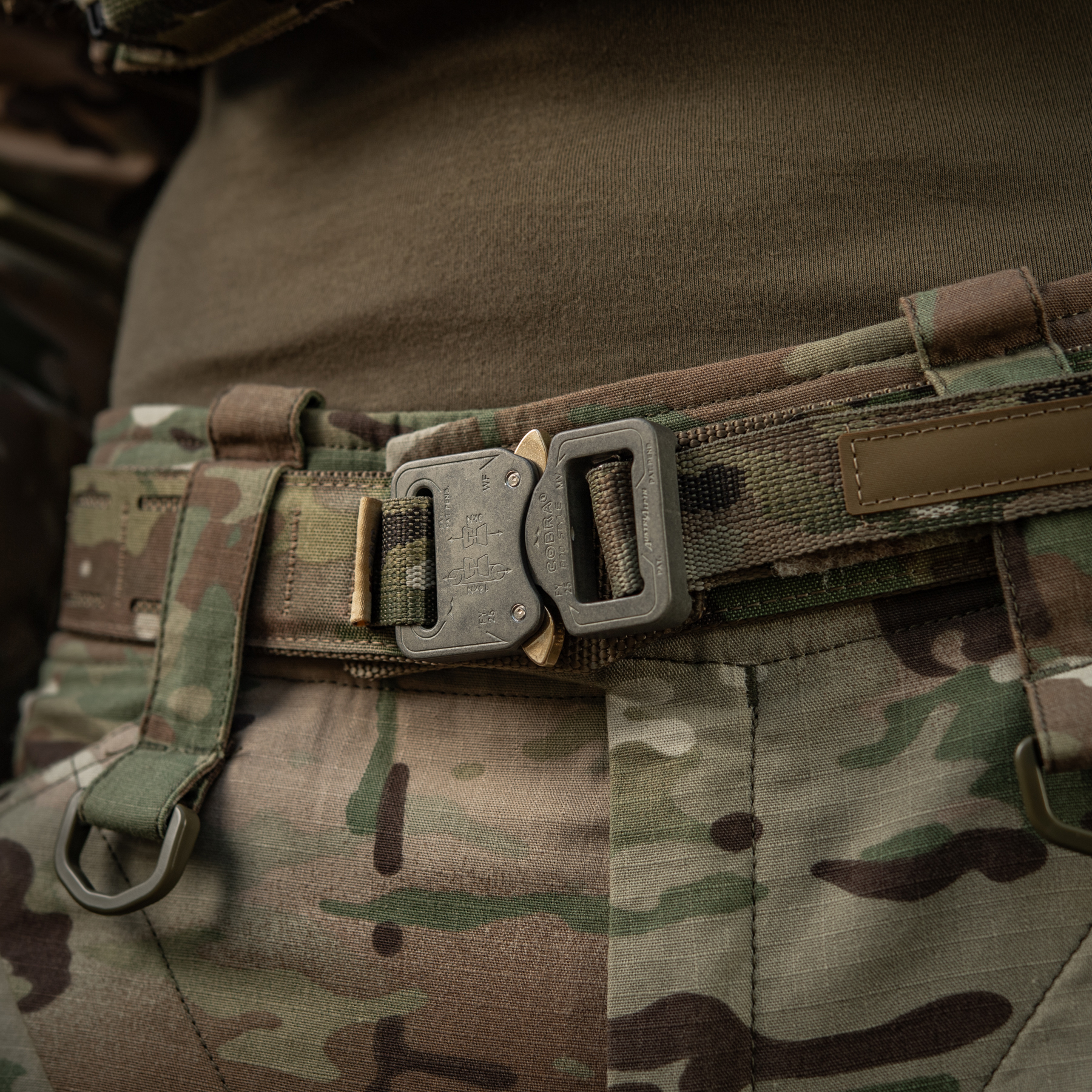 M-Tac ремінь Cobra Buckle Tactical Belt Laser Cut Multicam M-Tac ремінь Cobra Buckle Tactical Belt Laser Cut Multicam — изображение 8