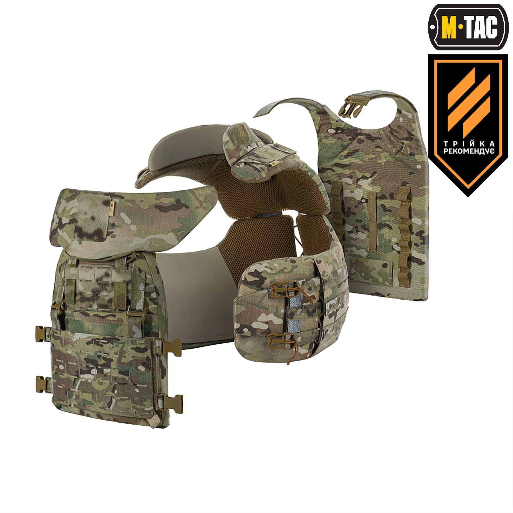 M-Tac Plate Carrier CORSET Elite FAST (розмір плити М) Multicam M-Tac Plate Carrier CORSET Elite FAST (розмір плити М) Multicam