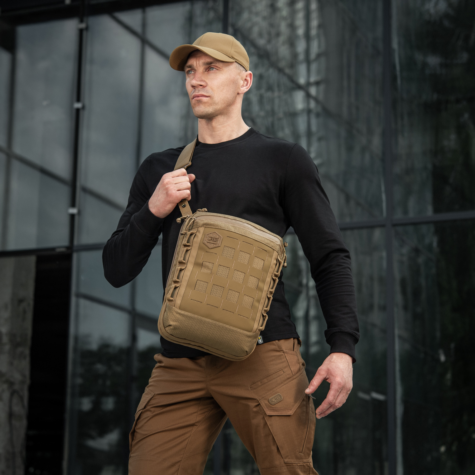 M-Tac сумка планшет Laser Cut Hex Coyote M-Tac сумка планшет Laser Cut Hex Coyote — изображение 11