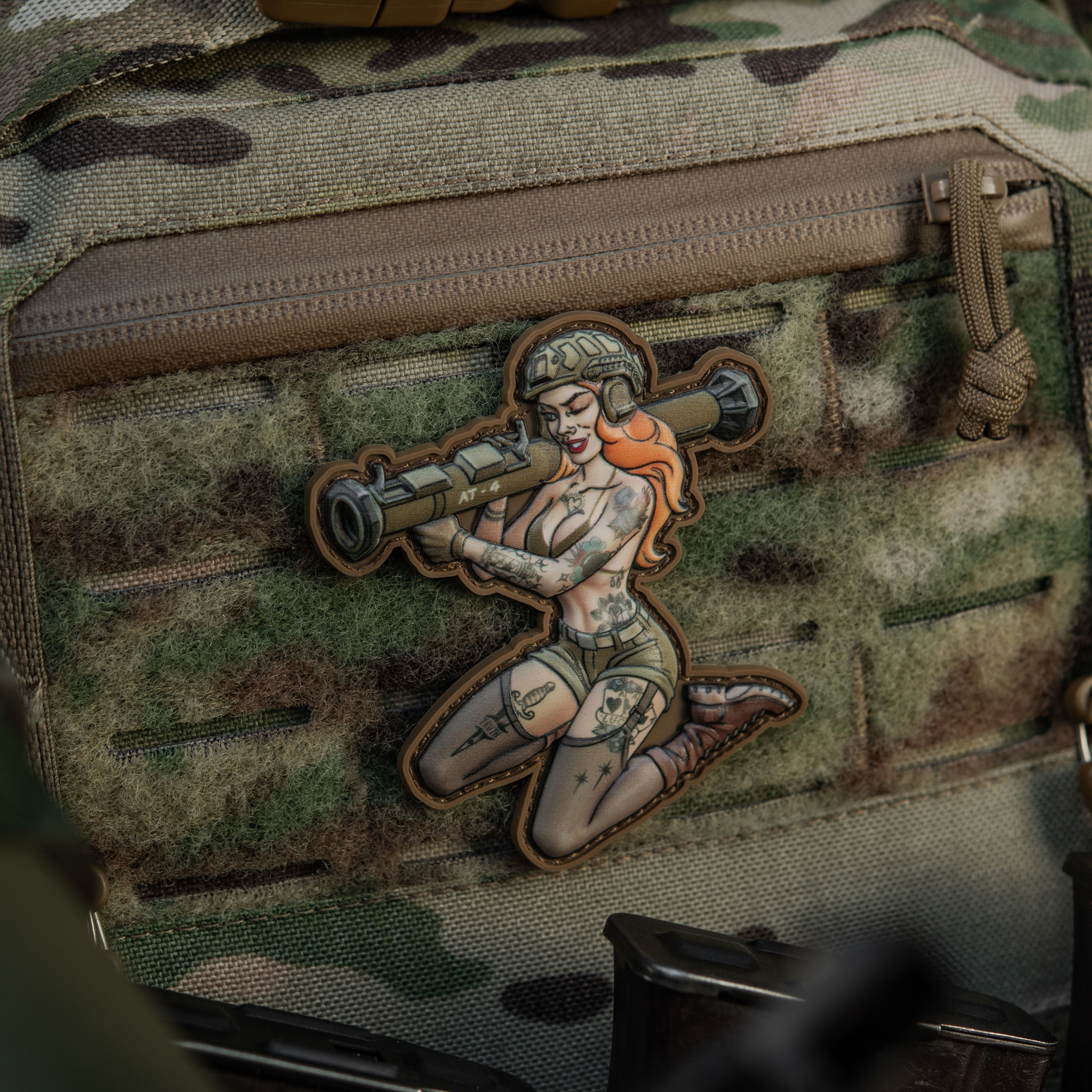 M-Tac нашивка Tactical girl №9 PVC Tattoo M-Tac нашивка Tactical girl №9 PVC Tattoo - Зображення 6