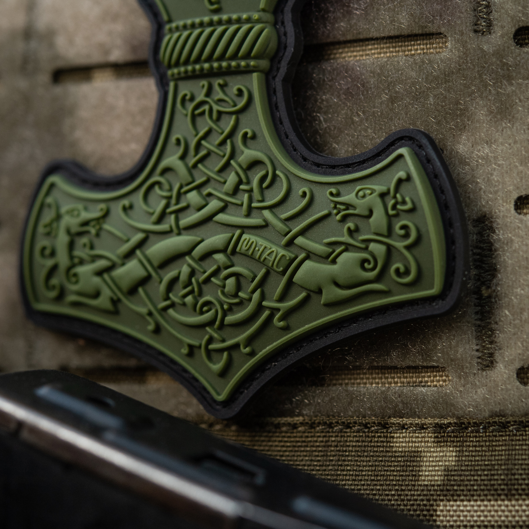 M-Tac нашивка Mjölnir Large PVC Olive M-Tac нашивка Mjölnir Large PVC Olive - Зображення 6