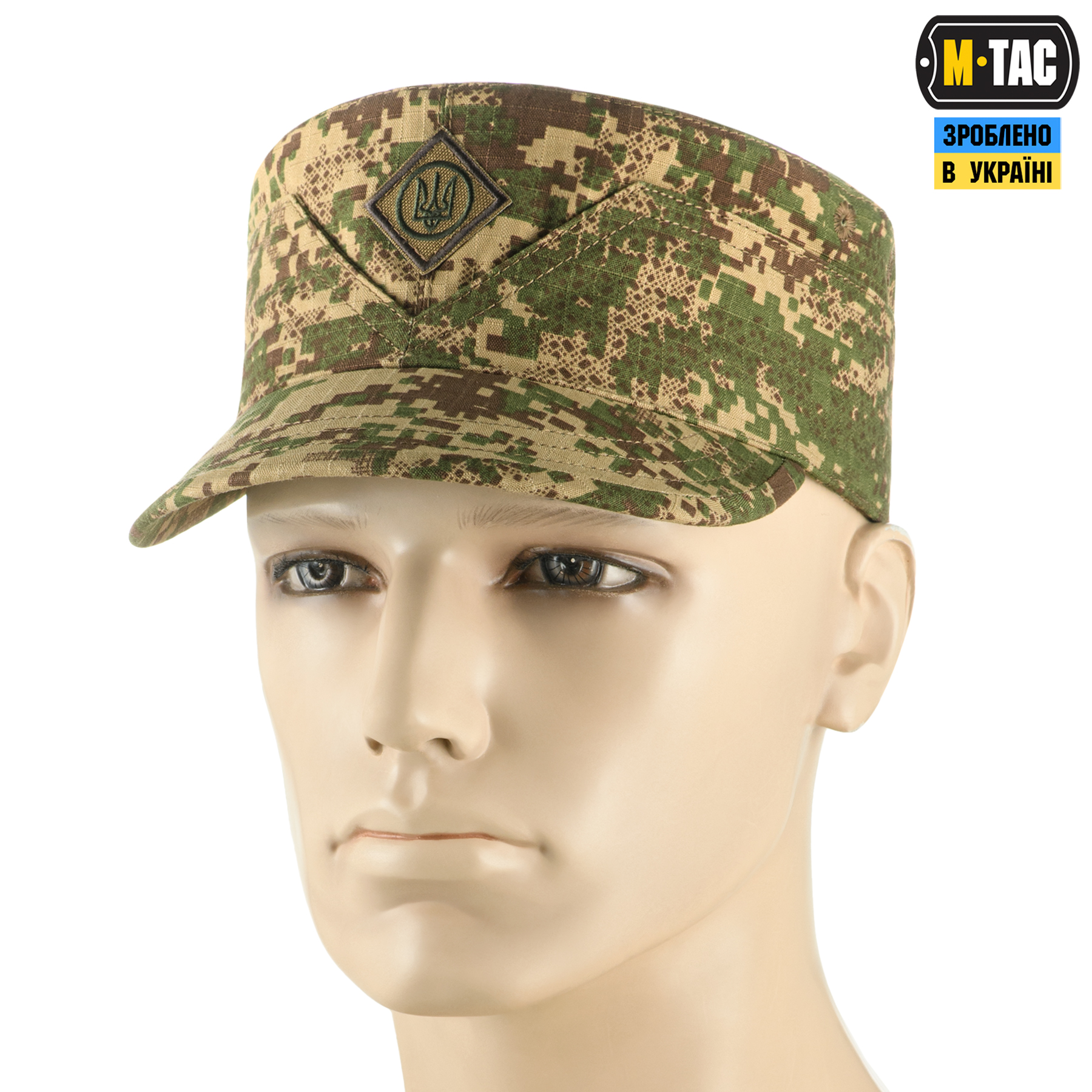 M-Tac Кашкет-мазепинка з гербом ріп-стоп NGU Camo M-Tac Кашкет-мазепинка з гербом ріп-стоп NGU Camo