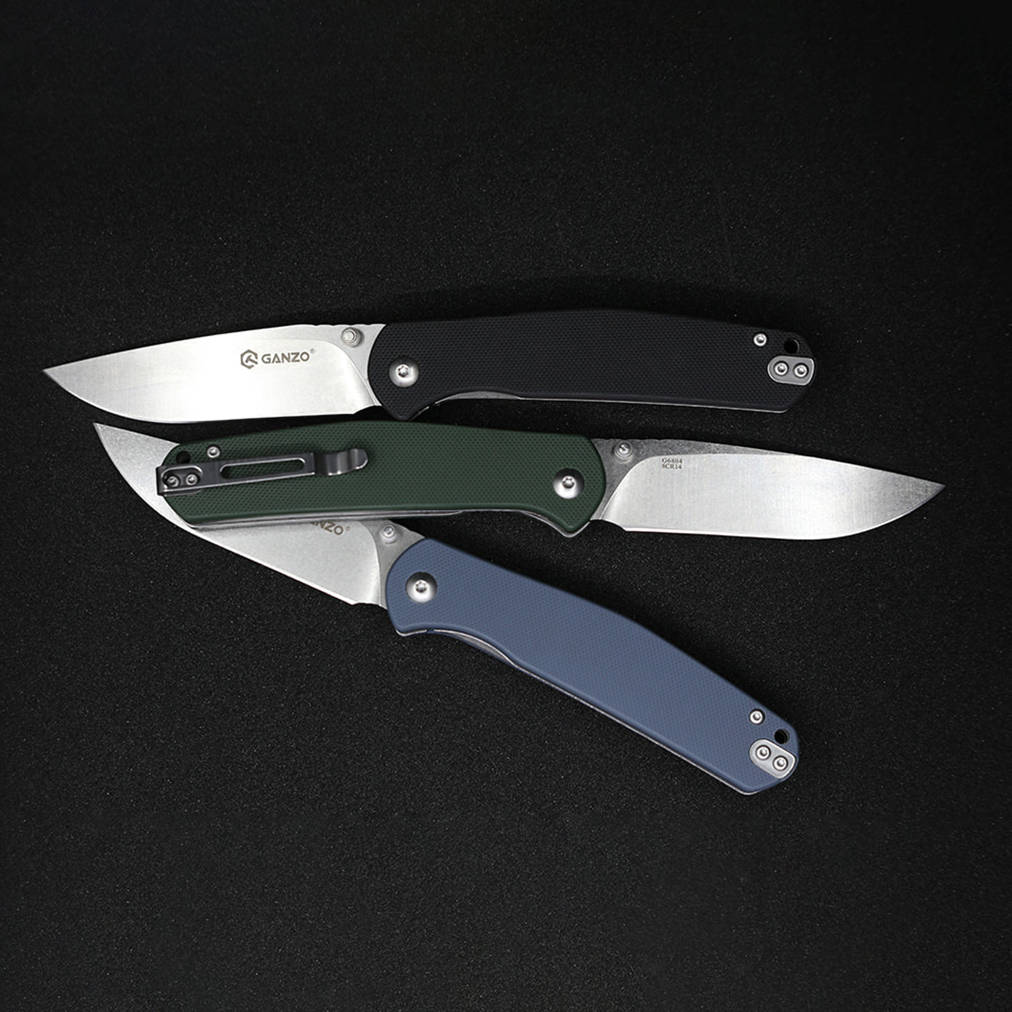 Ganzo ніж складний G6804 Black Ganzo ніж складний G6804 Black - Зображення 4