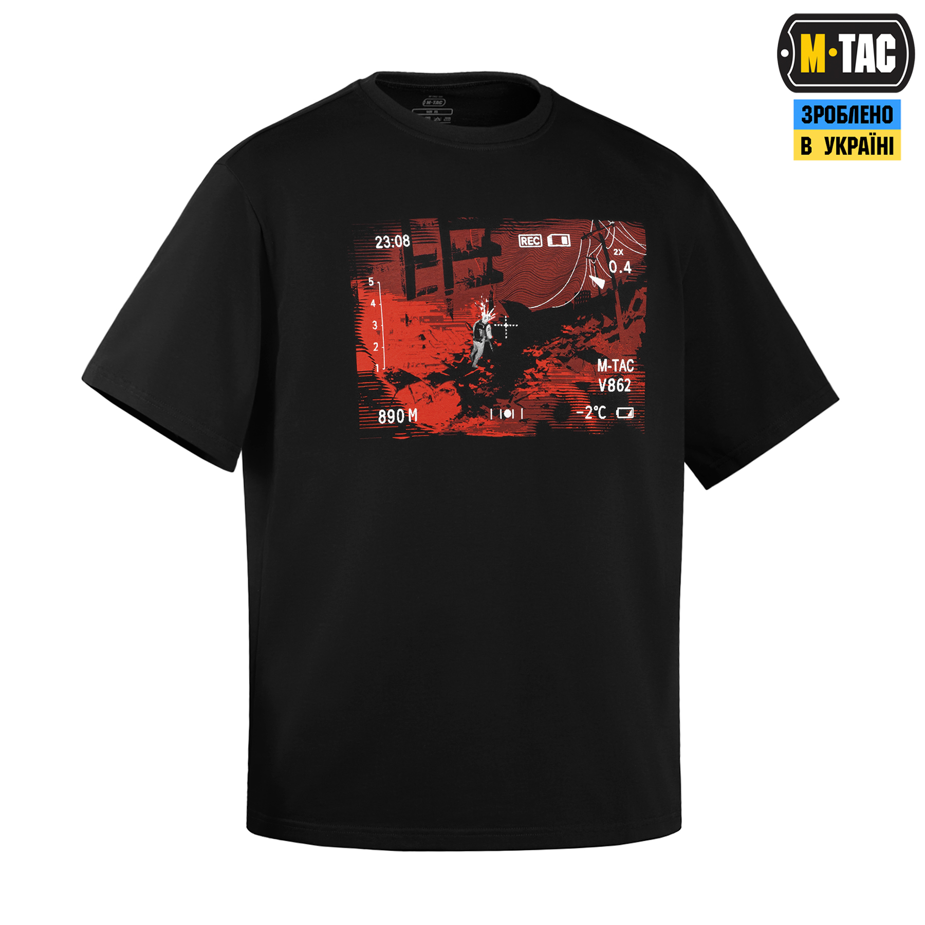 M-Tac футболка One Shot Oversize Black M-Tac футболка One Shot Oversize Black - Зображення 3