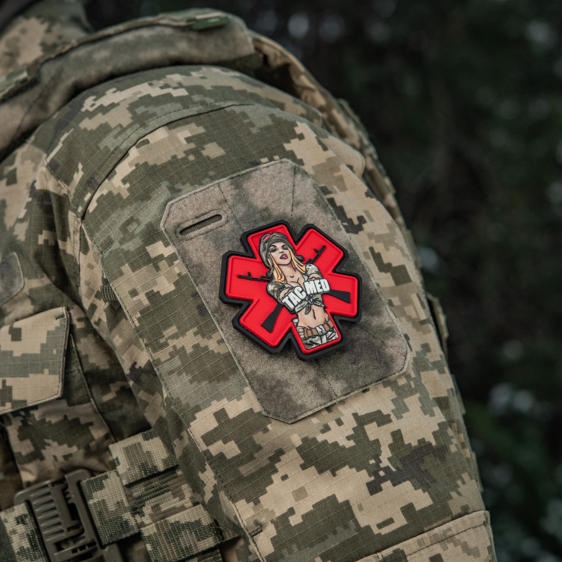 M-Tac нашивка TacMed PVC MM14 M-Tac нашивка TacMed PVC MM14 — изображение 7