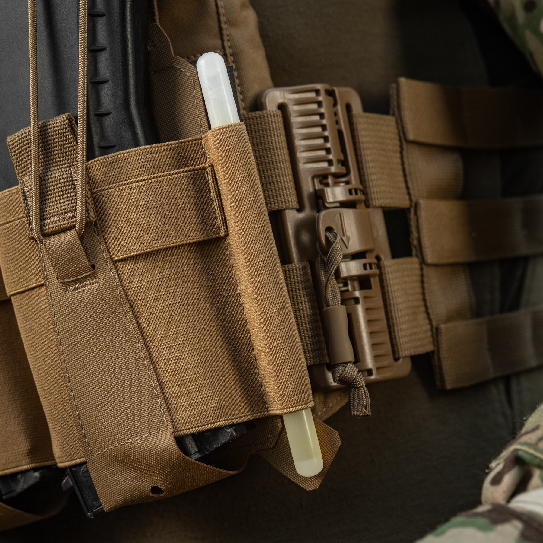 M-Tac передня панель для плитоноски Cuirass QRS на три магазина Coyote M-Tac передня панель для плитоноски Cuirass QRS на три магазина Coyote - Зображення 18