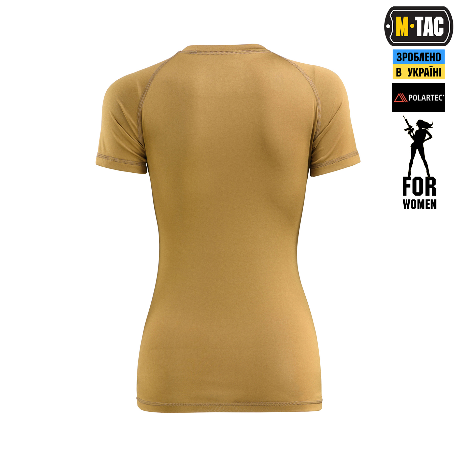 M-Tac футболка Ultra Light Polartec Lady Coyote M-Tac футболка Ultra Light Polartec Lady Coyote - Зображення 4
