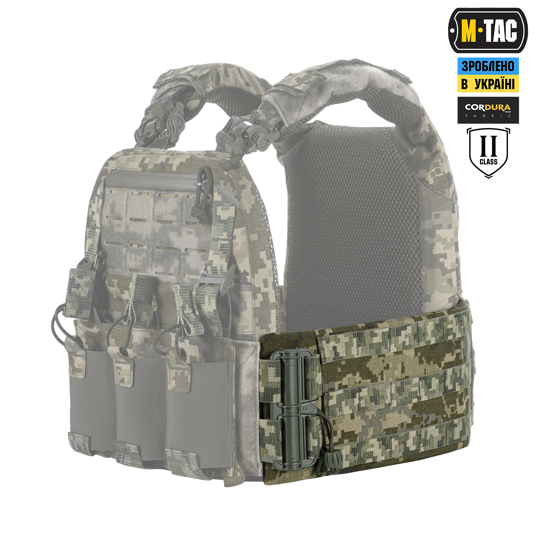 M-Tac камербанд з балістичними пакетами 2 клас для Cuirass Elite MM14 M-Tac камербанд з балістичними пакетами 2 клас для Cuirass Elite MM14 — изображение 3