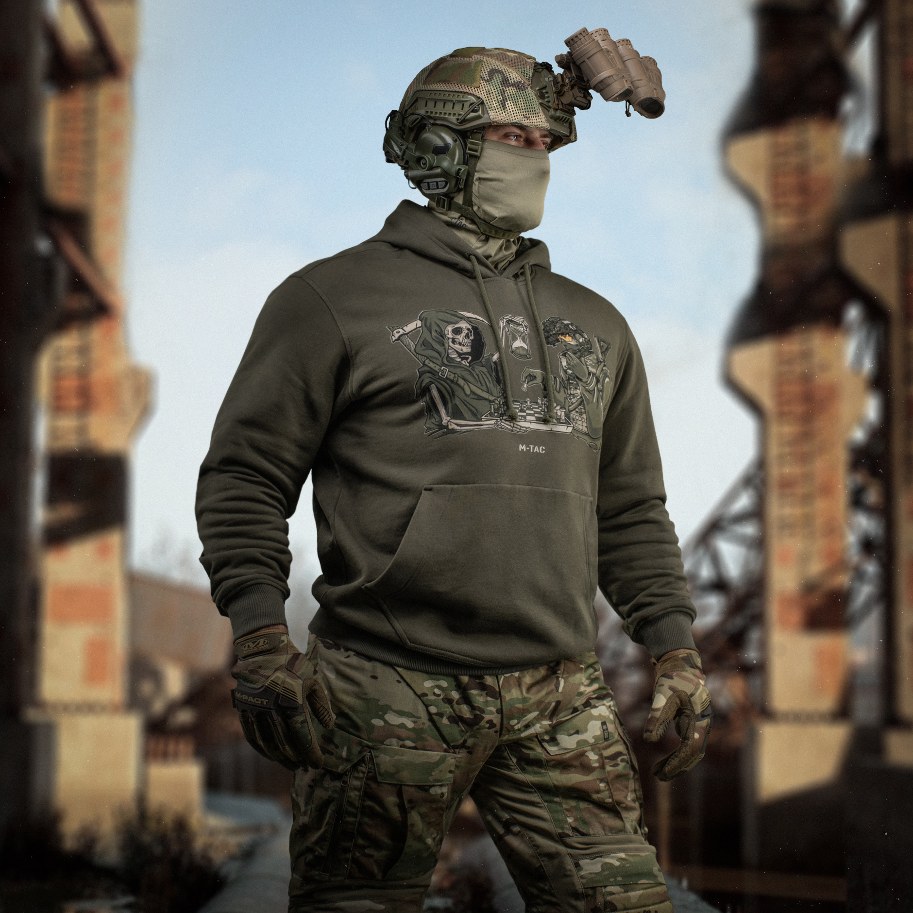 M-Tac кофта Hoodie Time Ranger Green M-Tac кофта Hoodie Time Ranger Green - Зображення 14