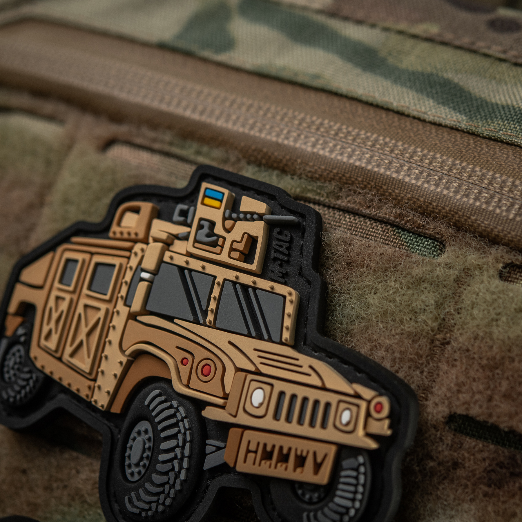 M-Tac нашивка HMWWV (PVC) coyote M-Tac нашивка HMWWV (PVC) coyote — изображение 4