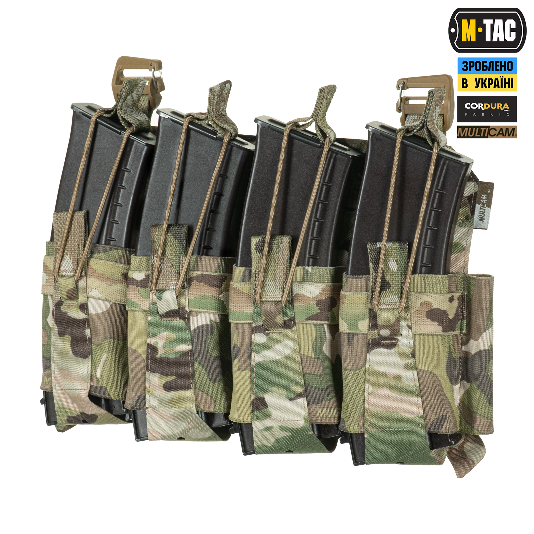 M-Tac передня панель для плитоноски Cuirass QRS XL на 4 магазина Multicam M-Tac передня панель для плитоноски Cuirass QRS XL на 4 магазина Multicam - Зображення 3
