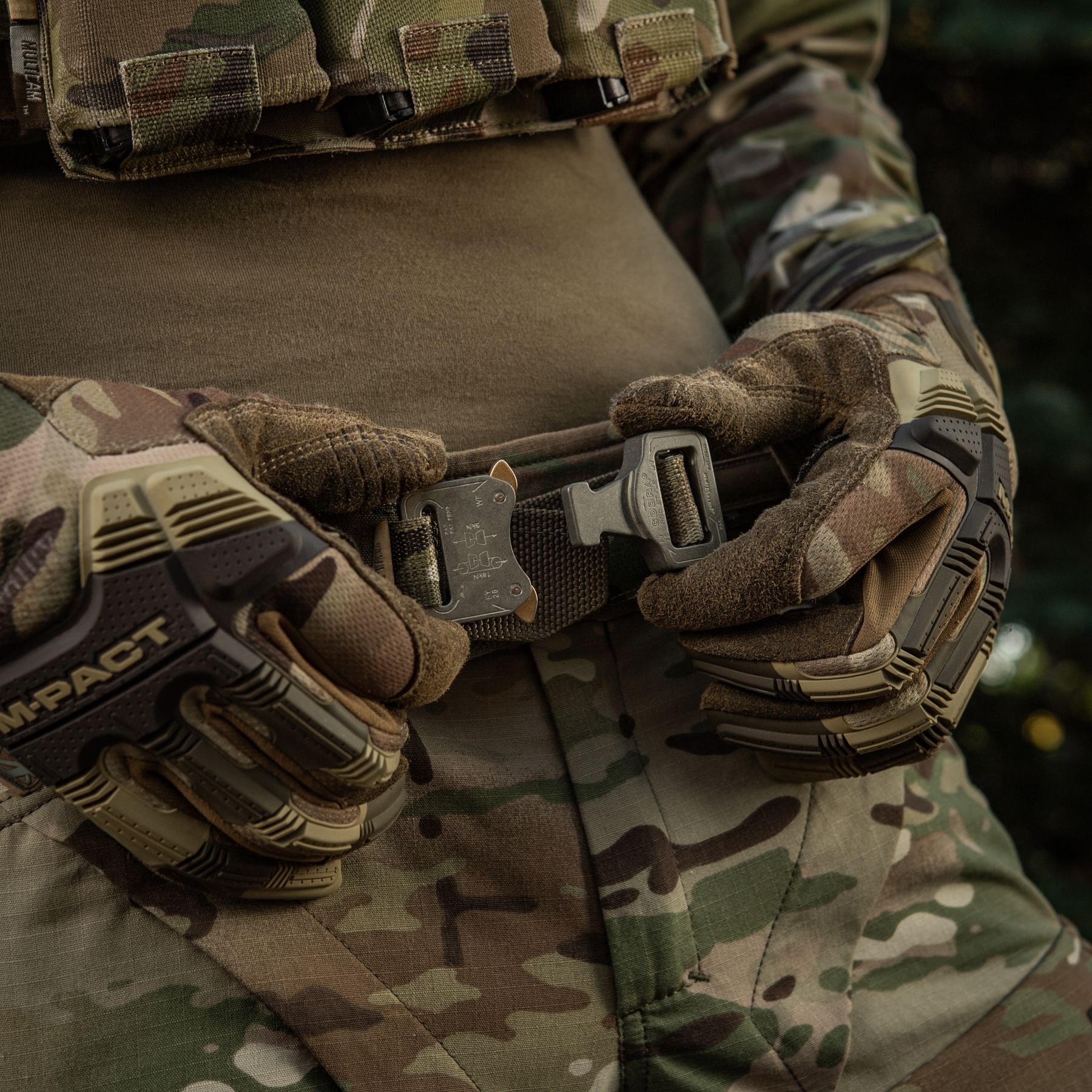 M-Tac ремінь Cobra Buckle Tactical Belt Laser Cut Multicam M-Tac ремінь Cobra Buckle Tactical Belt Laser Cut Multicam — изображение 12