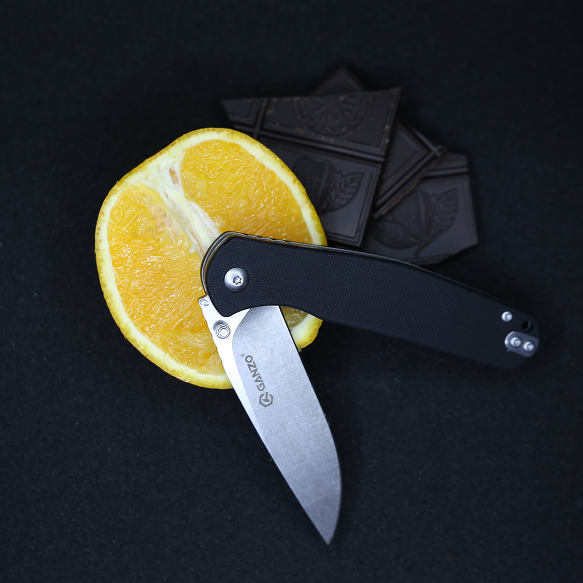 Ganzo ніж складний G6804 Black Ganzo ніж складний G6804 Black - Зображення 2