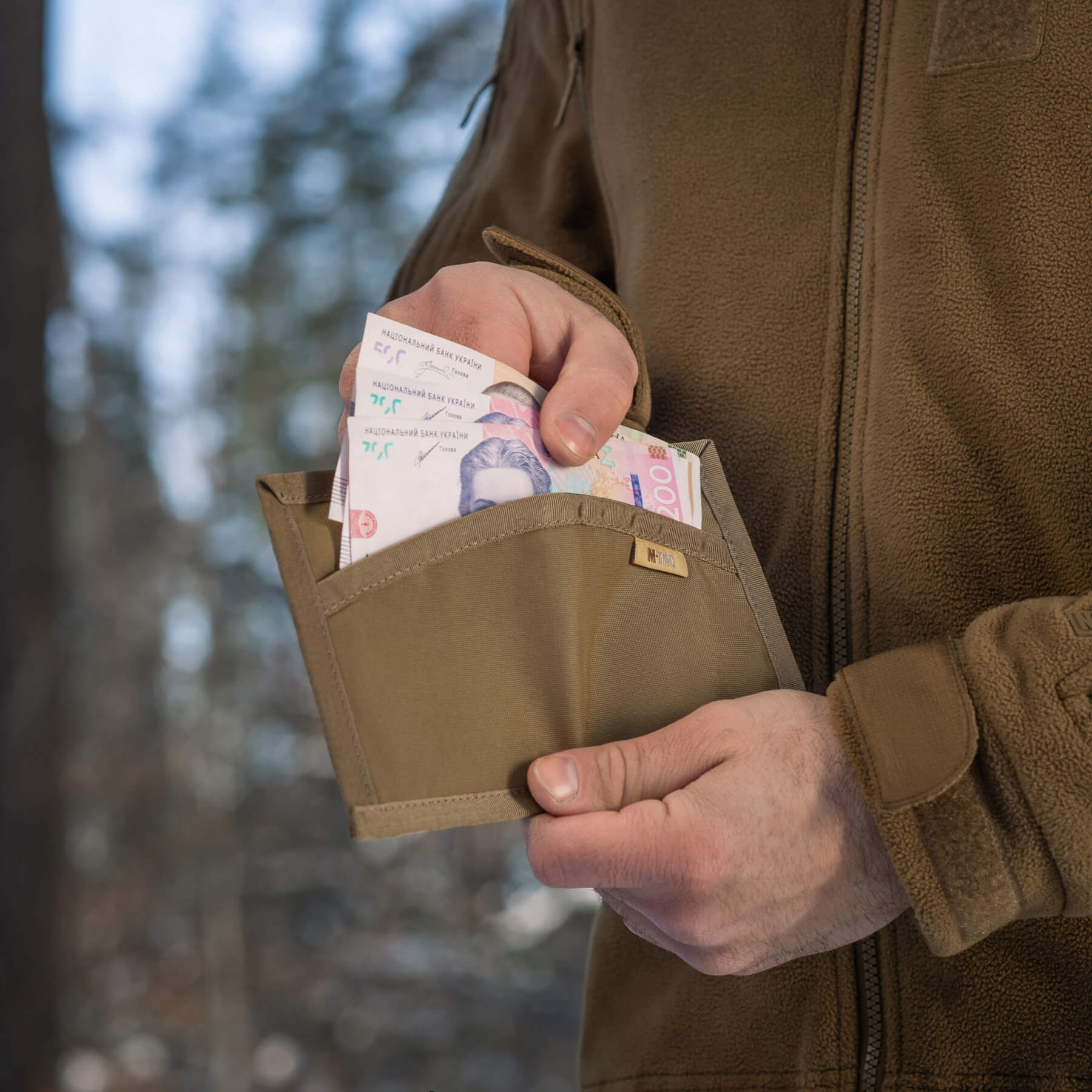 M-Tac гаманець Tactical Wallet Elite Coyote M-Tac гаманець Tactical Wallet Elite Coyote — изображение 20