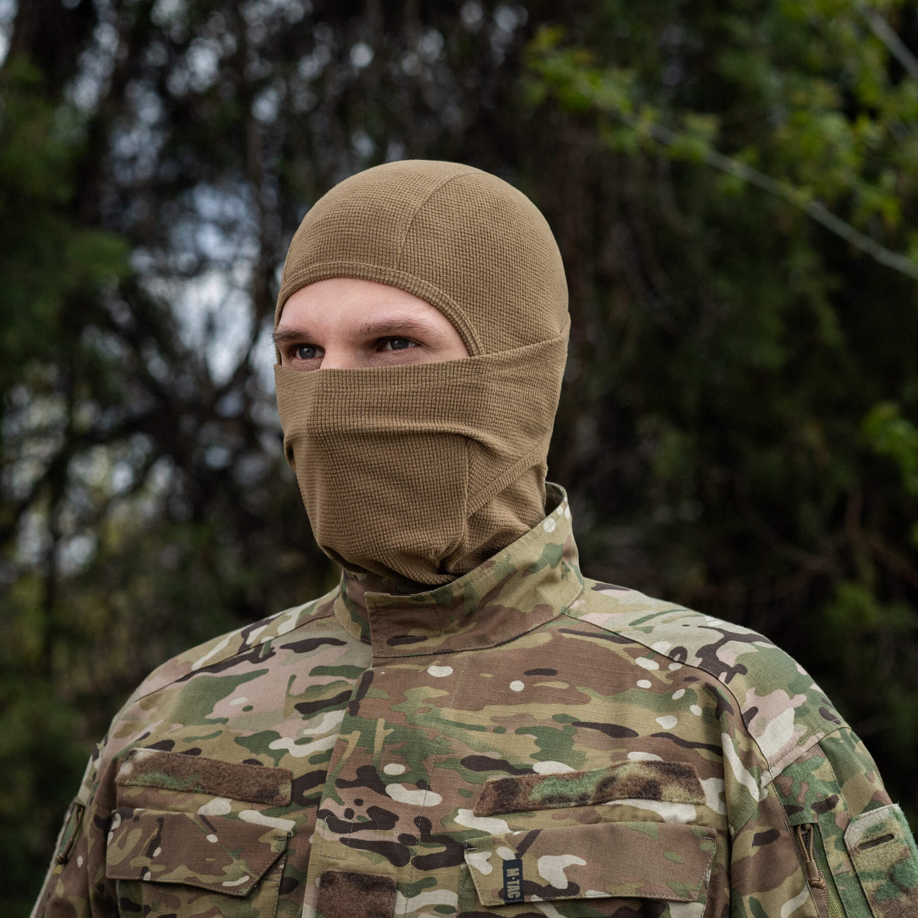 M-Tac балаклава-ніндзя Pro мікрофліс ріп-стоп Tan M-Tac балаклава-ніндзя Pro мікрофліс ріп-стоп Tan - Зображення 11