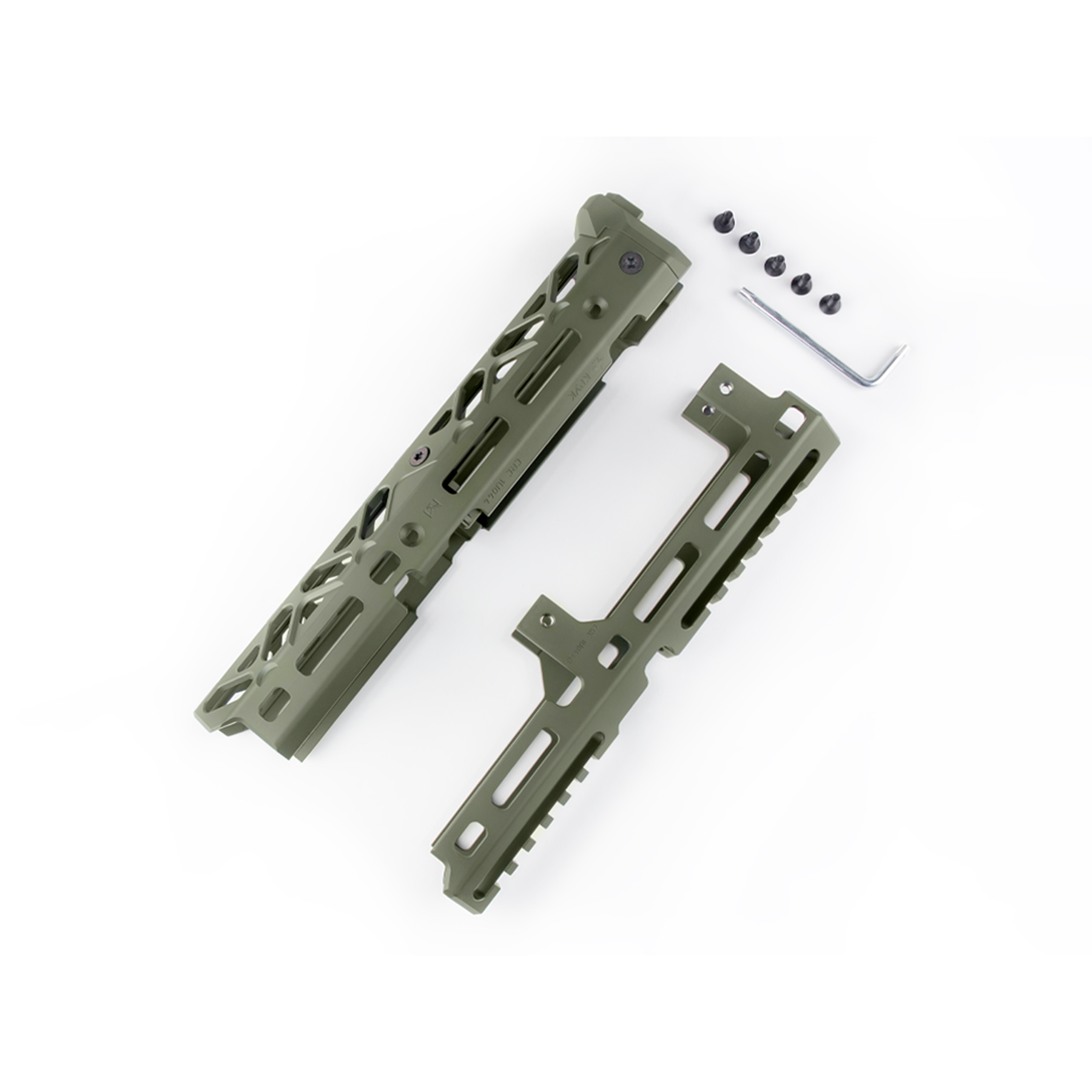 Крук M-Lock цівка довга для АКС-74У довга верхня накладка OD Green (1U044B) Крук M-Lock цівка довга для АКС-74У довга верхня накладка OD Green (1U044B) — изображение 4
