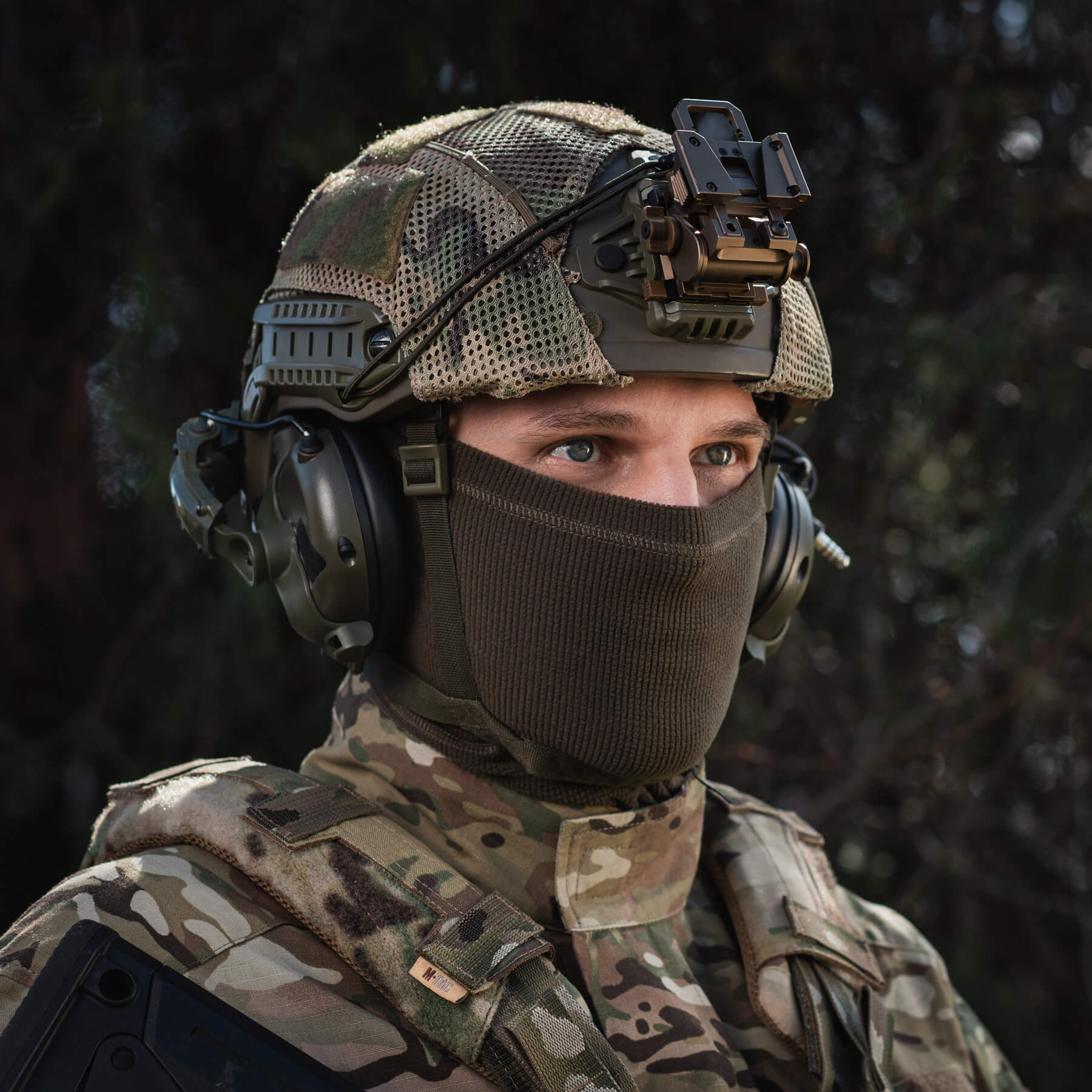 M-Tac шарф-труба анатомічний мікрофліс ріп-стоп Dark Olive M-Tac шарф-труба анатомічний мікрофліс ріп-стоп Dark Olive - Зображення 7