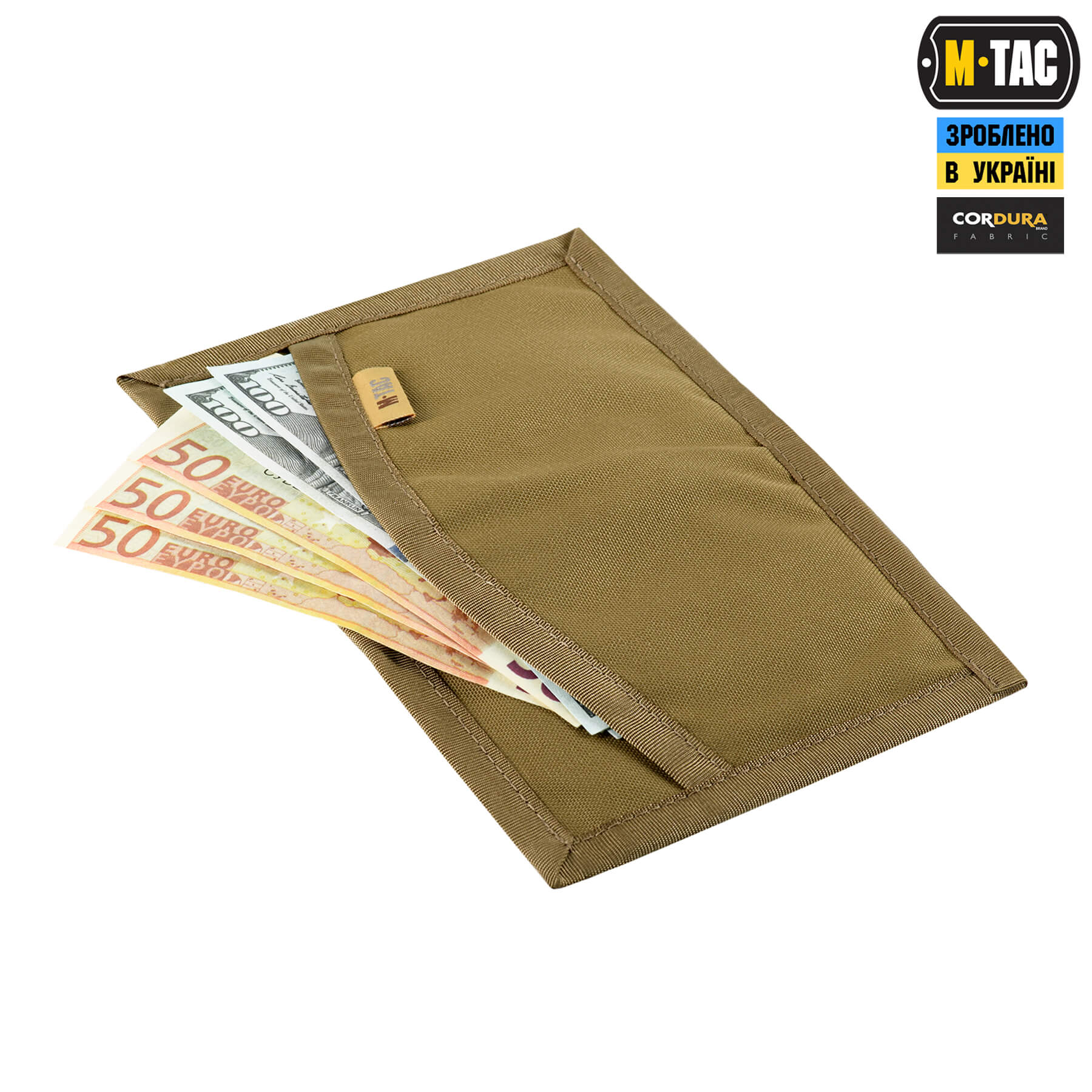 M-Tac гаманець Tactical Wallet Elite Coyote M-Tac гаманець Tactical Wallet Elite Coyote — изображение 3