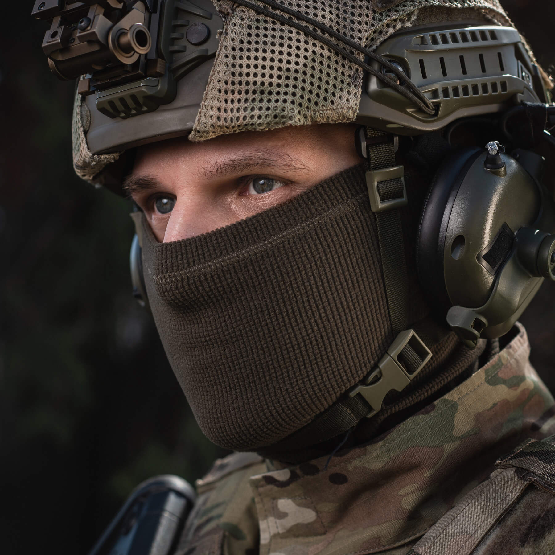 M-Tac шарф-труба анатомічний мікрофліс ріп-стоп Dark Olive M-Tac шарф-труба анатомічний мікрофліс ріп-стоп Dark Olive - Зображення 8