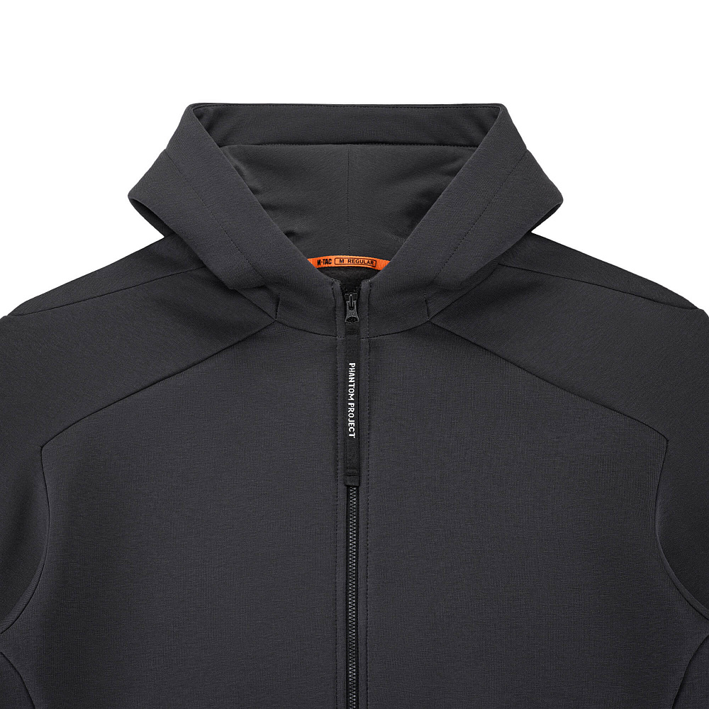 Phantom Project/M-Tac кофта Hoodie Zipper semi-raglan PE Dark Grey Phantom Project/M-Tac кофта Hoodie Zipper semi-raglan PE Dark Grey — изображение 10