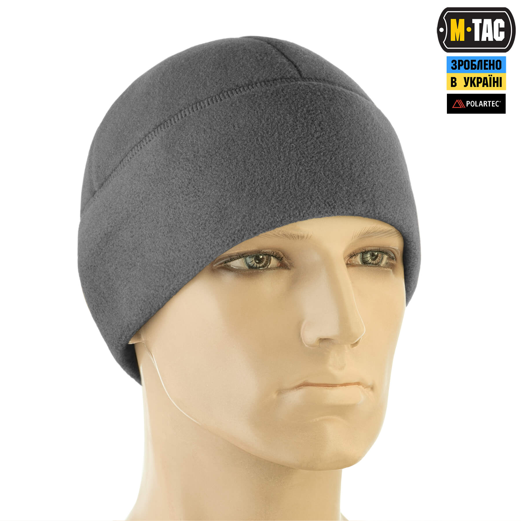 M-Tac шапка Watch Cap Polartec Cold Weather Dark Grey M-Tac шапка Watch Cap Polartec Cold Weather Dark Grey - Зображення 3
