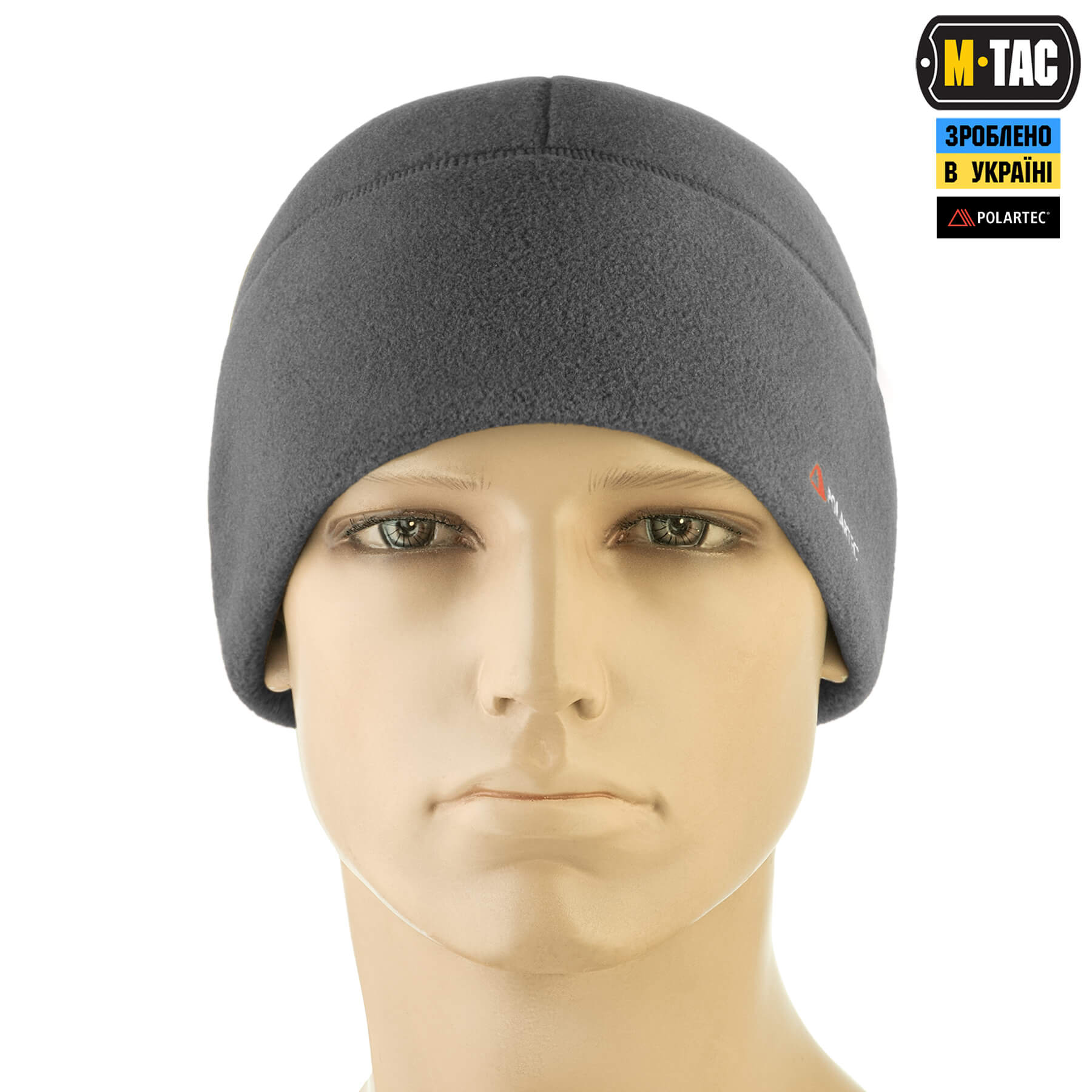 M-Tac шапка Watch Cap Polartec Cold Weather Dark Grey M-Tac шапка Watch Cap Polartec Cold Weather Dark Grey - Зображення 2