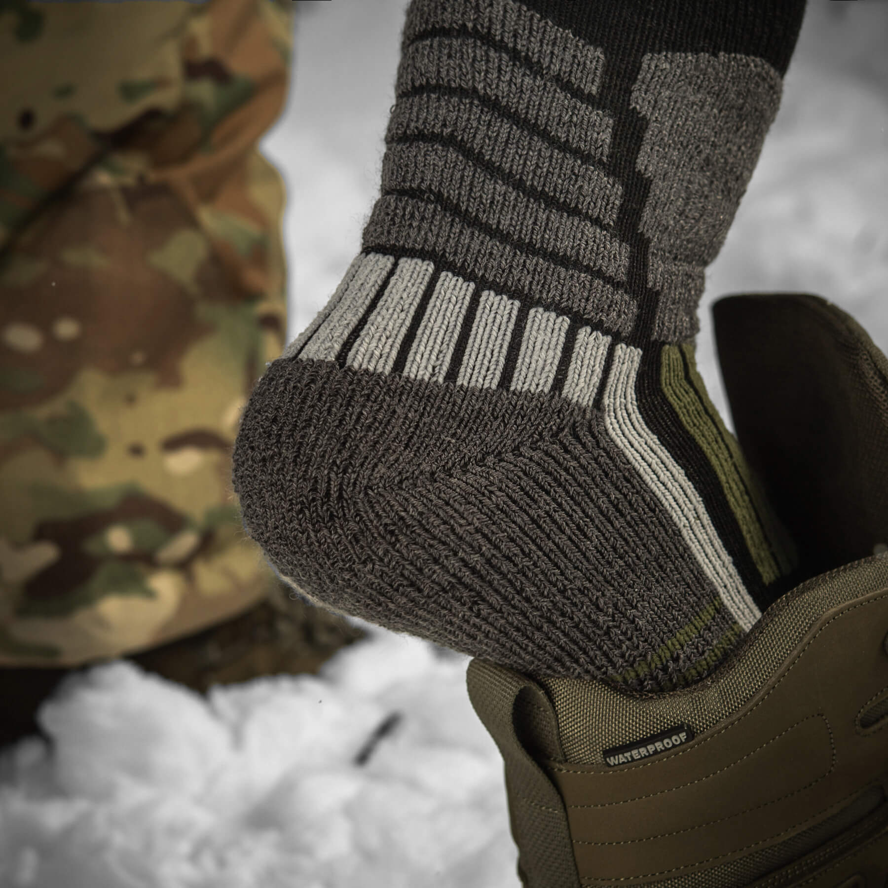 M-Tac шкарпетки Merino Trekking Olive M-Tac шкарпетки Merino Trekking Olive - Зображення 13
